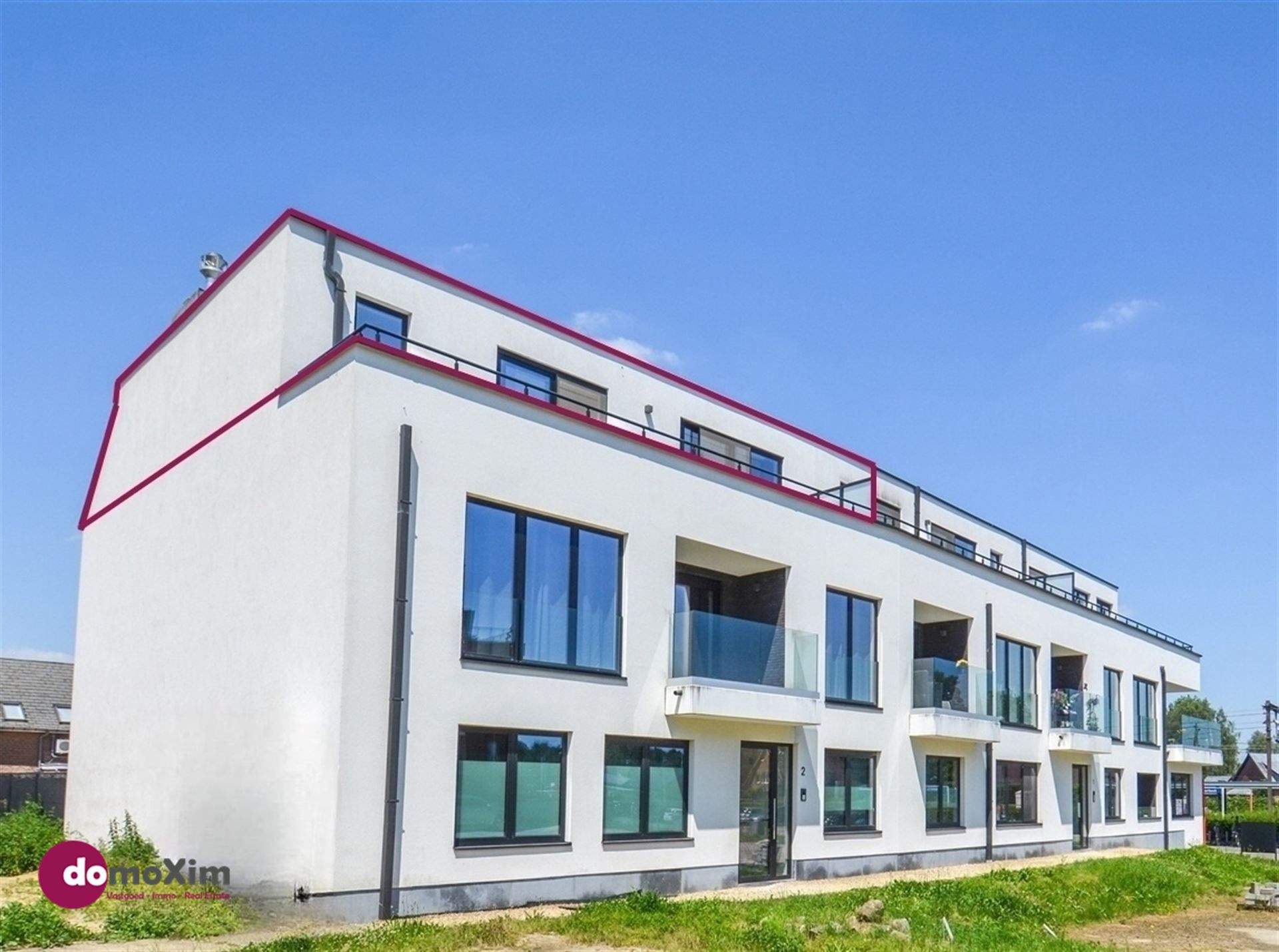 Zonnig appartement met 2 slaapkamers en groot terras in hartje Boortmeerbeek foto 17