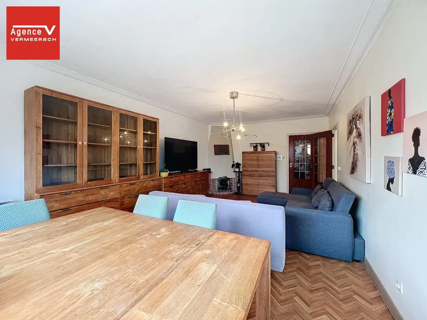 Gunstig gelegen 2-slkr appartement met parkzicht - gemeubileerd.  foto 2