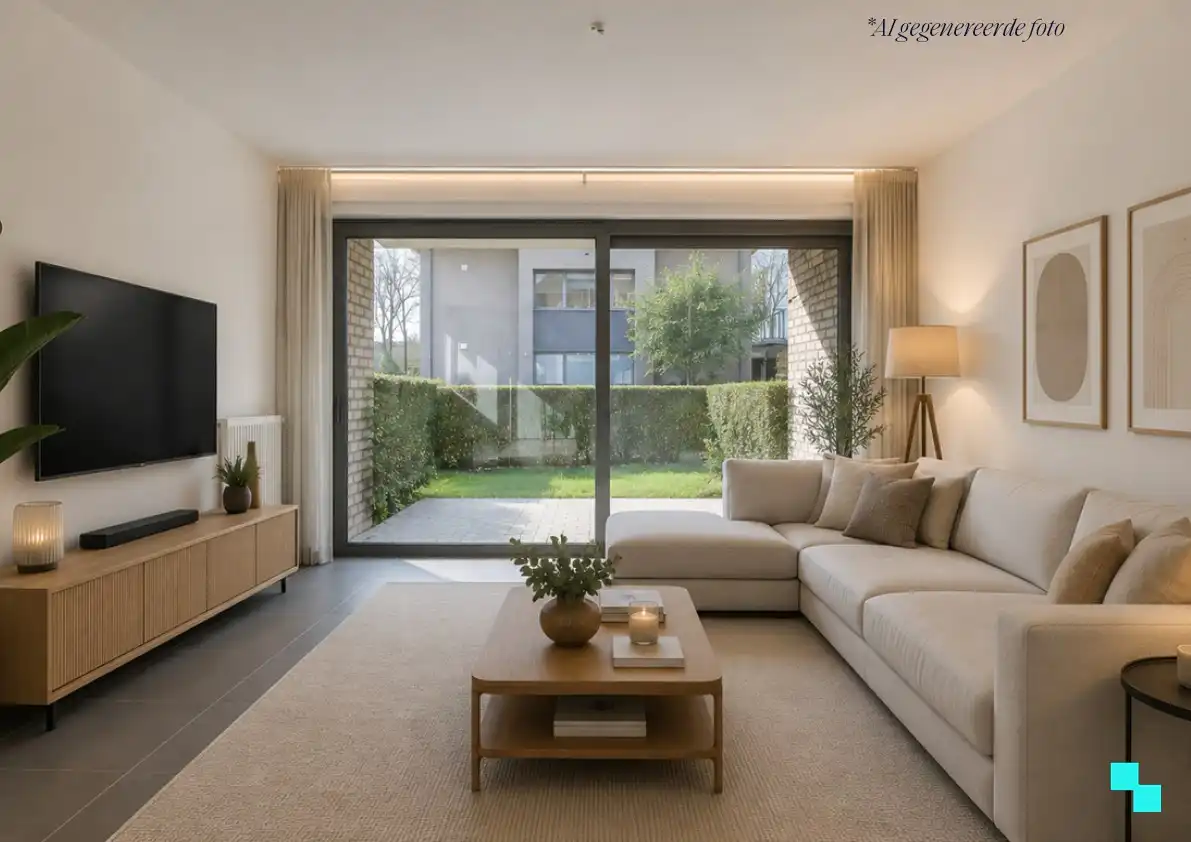 Gelijkvloers hoekappartement nabij kasteelpark Blauwhuis te Izegem foto 12