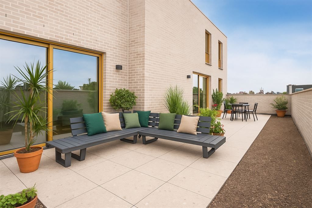 Hoogwaardig afgewerkt duplex app met ruim terras foto 3