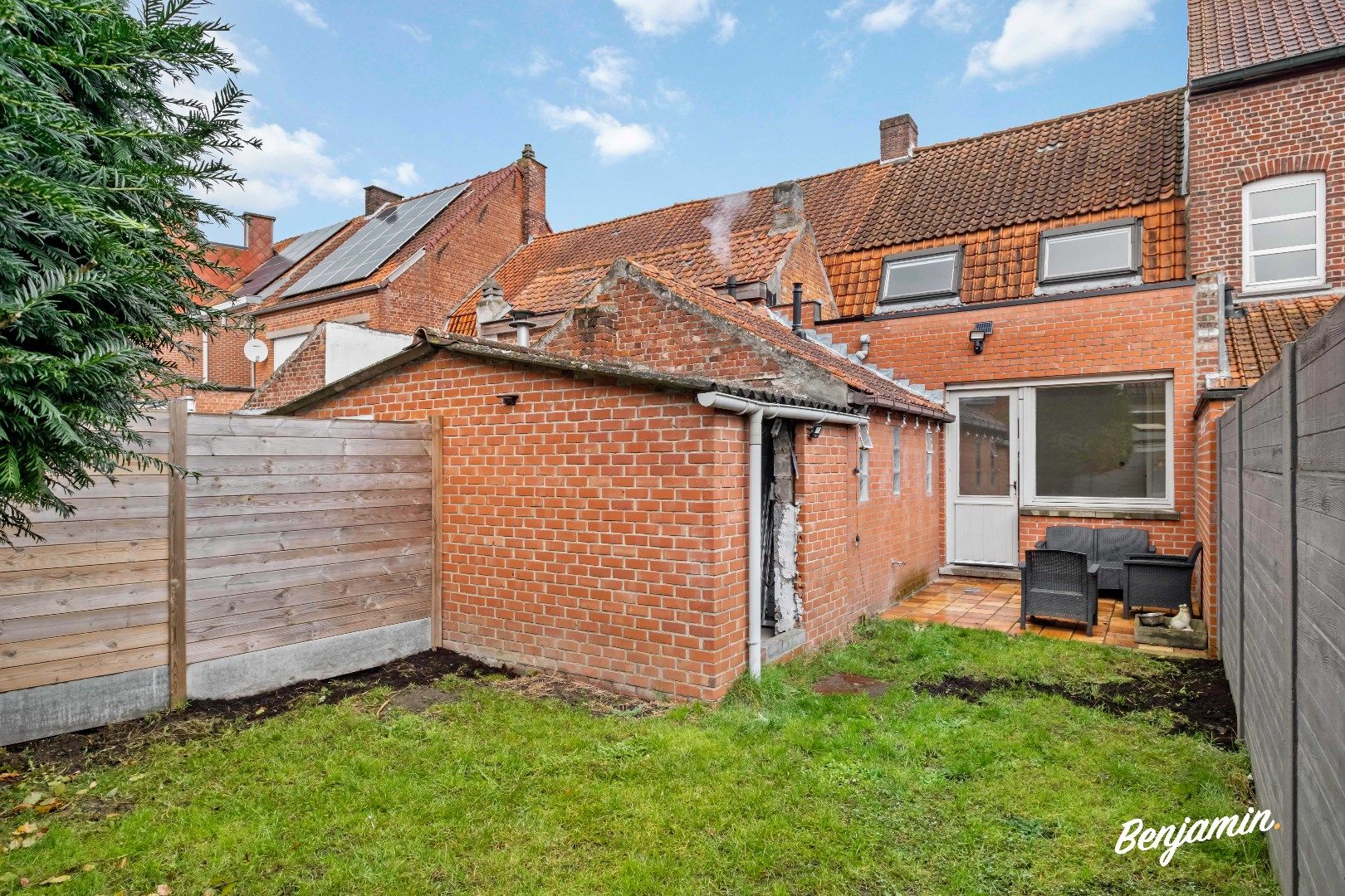 Rijwoning met 3 slaapkamers, garage en tuin in Moorsele foto 5