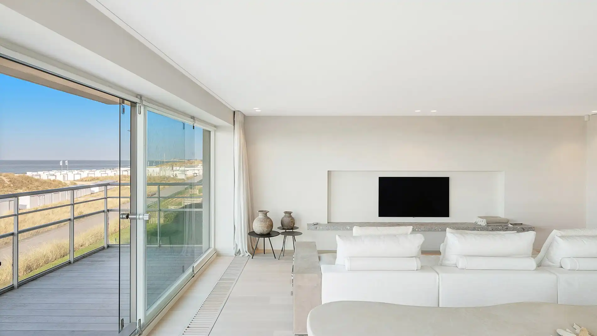 Uitzonderlijk hoekappartement met adembenemend zee-en duinenzicht langs de Wandeldijk in het Zoute foto 7