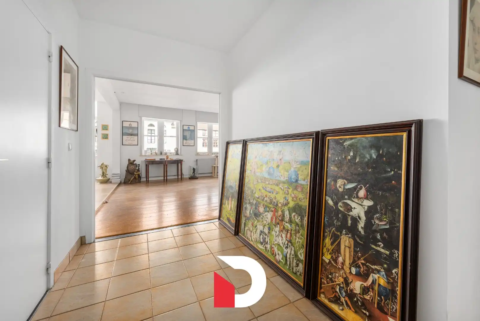 Uitzonderlijk appartement met terras en zicht op de reien foto 3