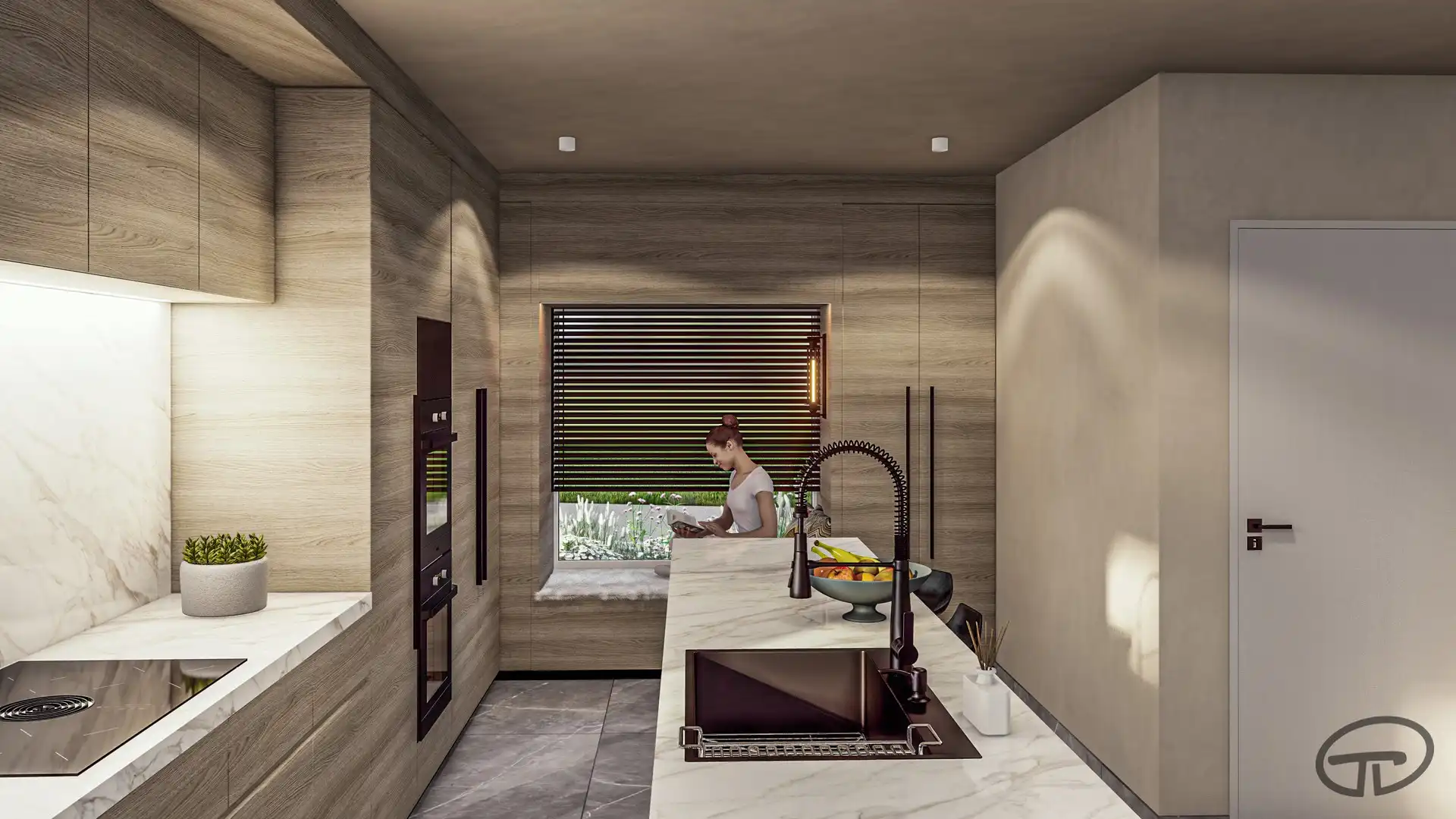 (4-6slpks) Urban villa in groene omgeving foto 16