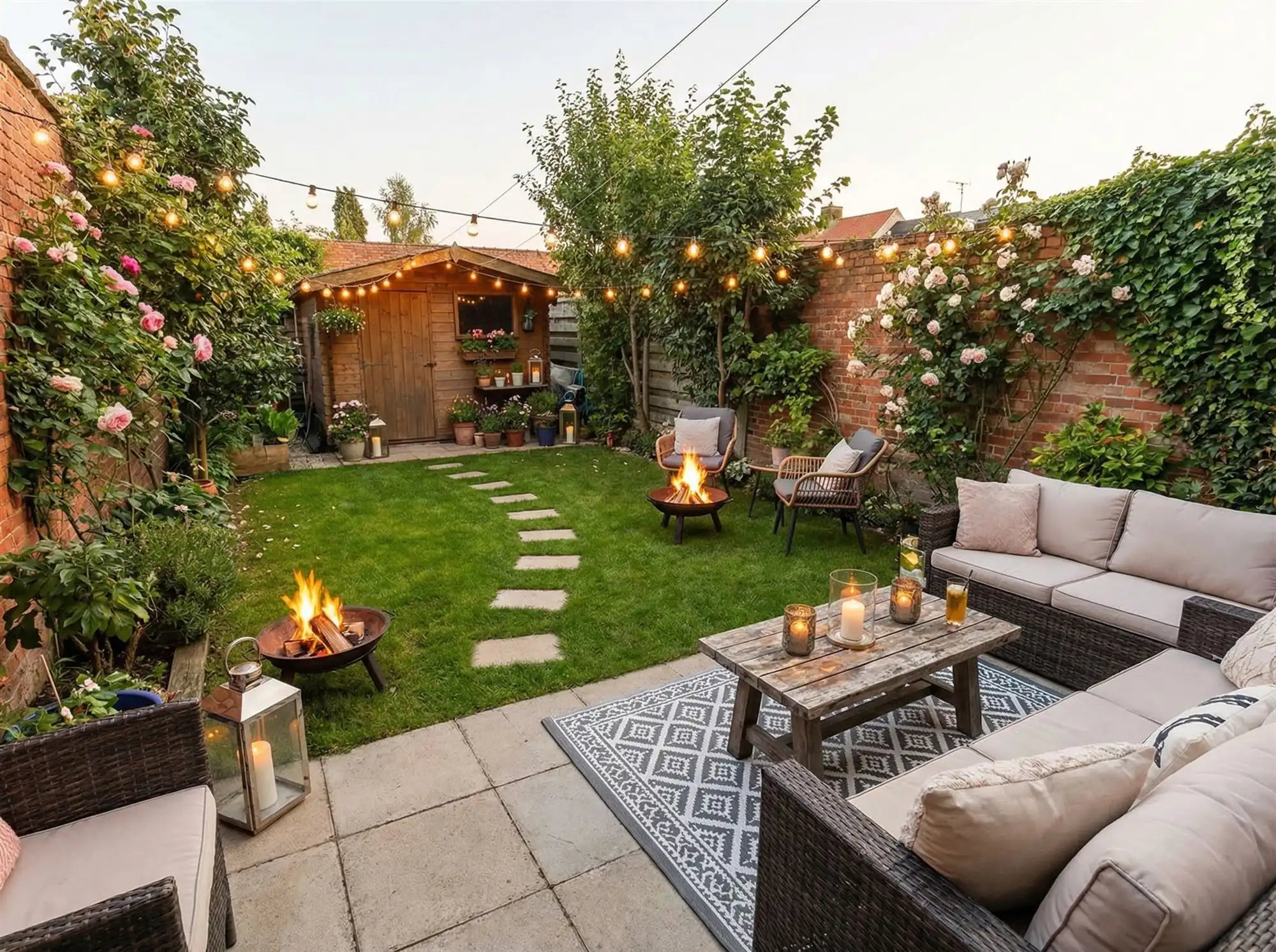 Gezinswoning met 4 slaapkamers en zonnige tuin foto 4