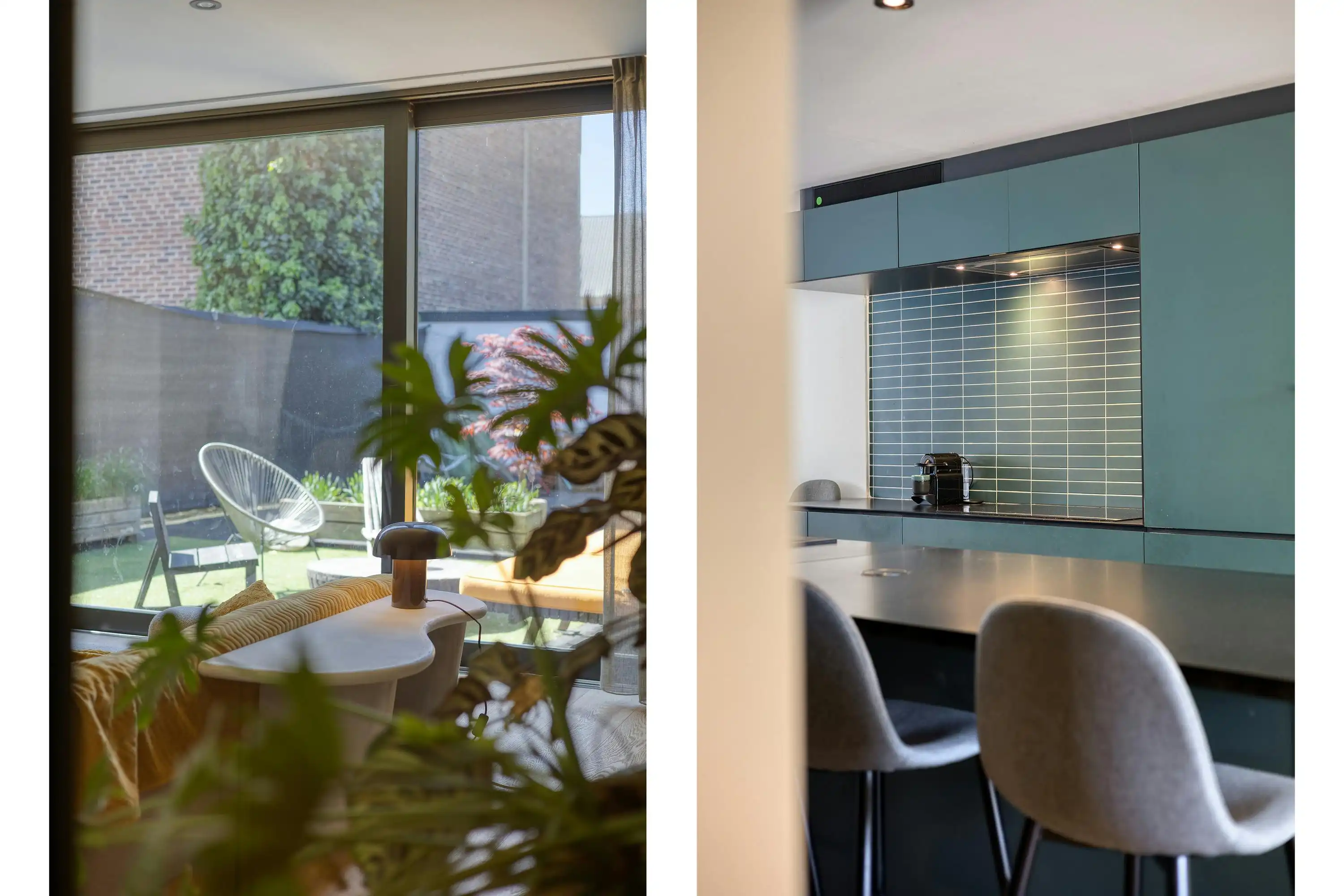 Unieke stadswoning met terras, atelier en garage te koop foto 4