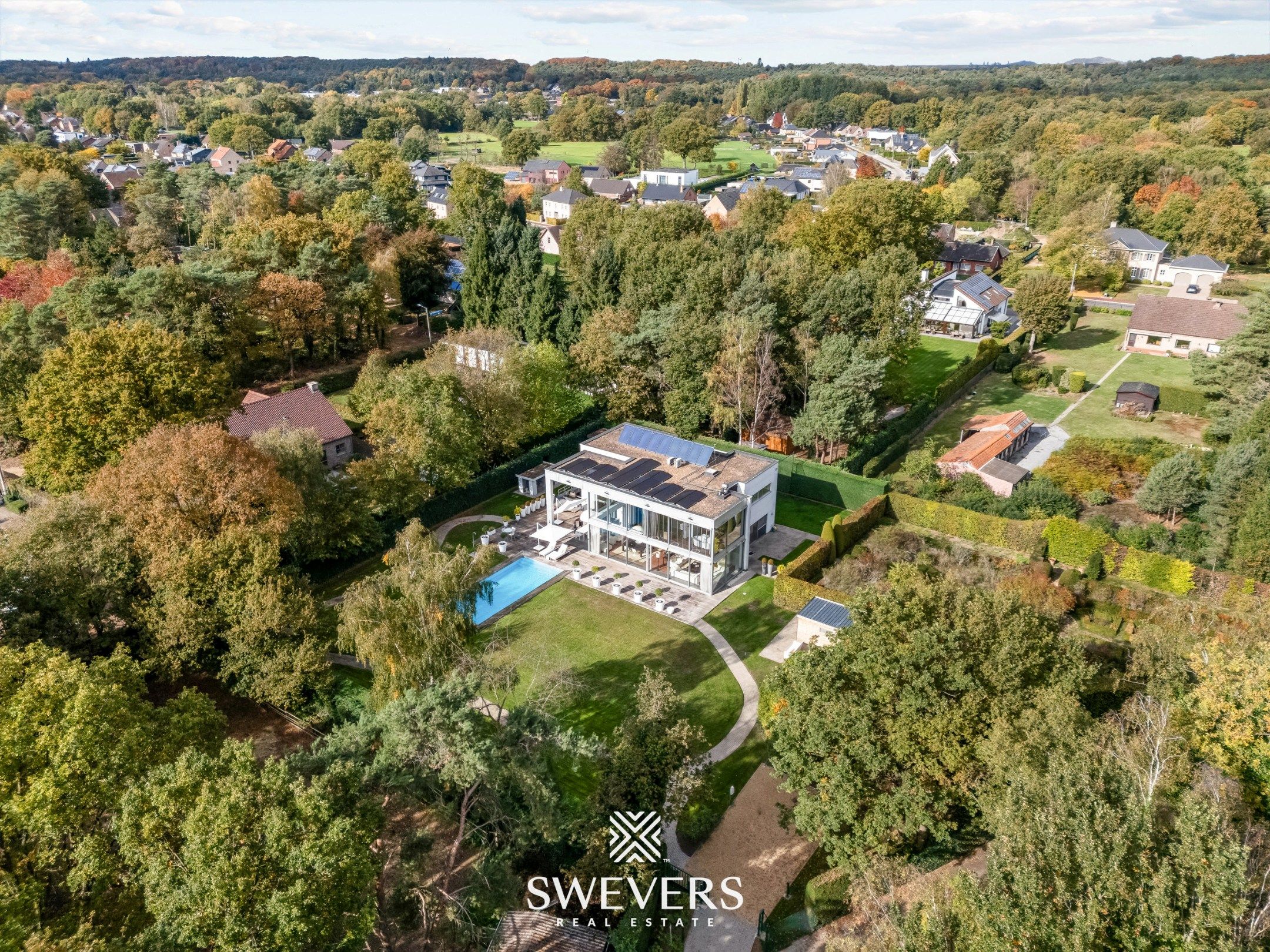 Exclusieve villa ( 618 m2 ) op een droomlocatie ( 28a 13ca ) in de residentiële bloemenwijk van Bolderberg foto 44