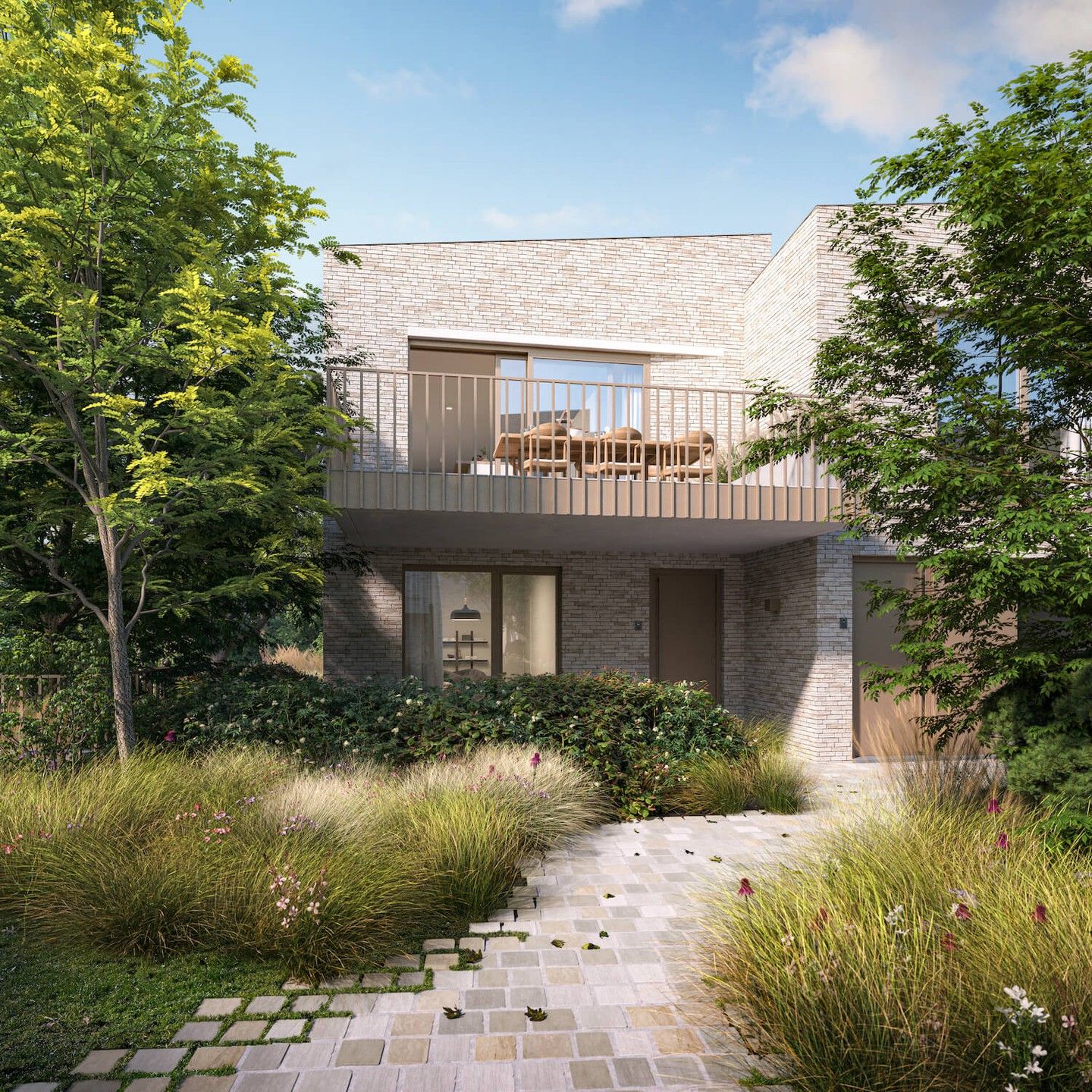 Moderne geothermische en energiezuinige woning te Knokke foto {{pictureIndex}}