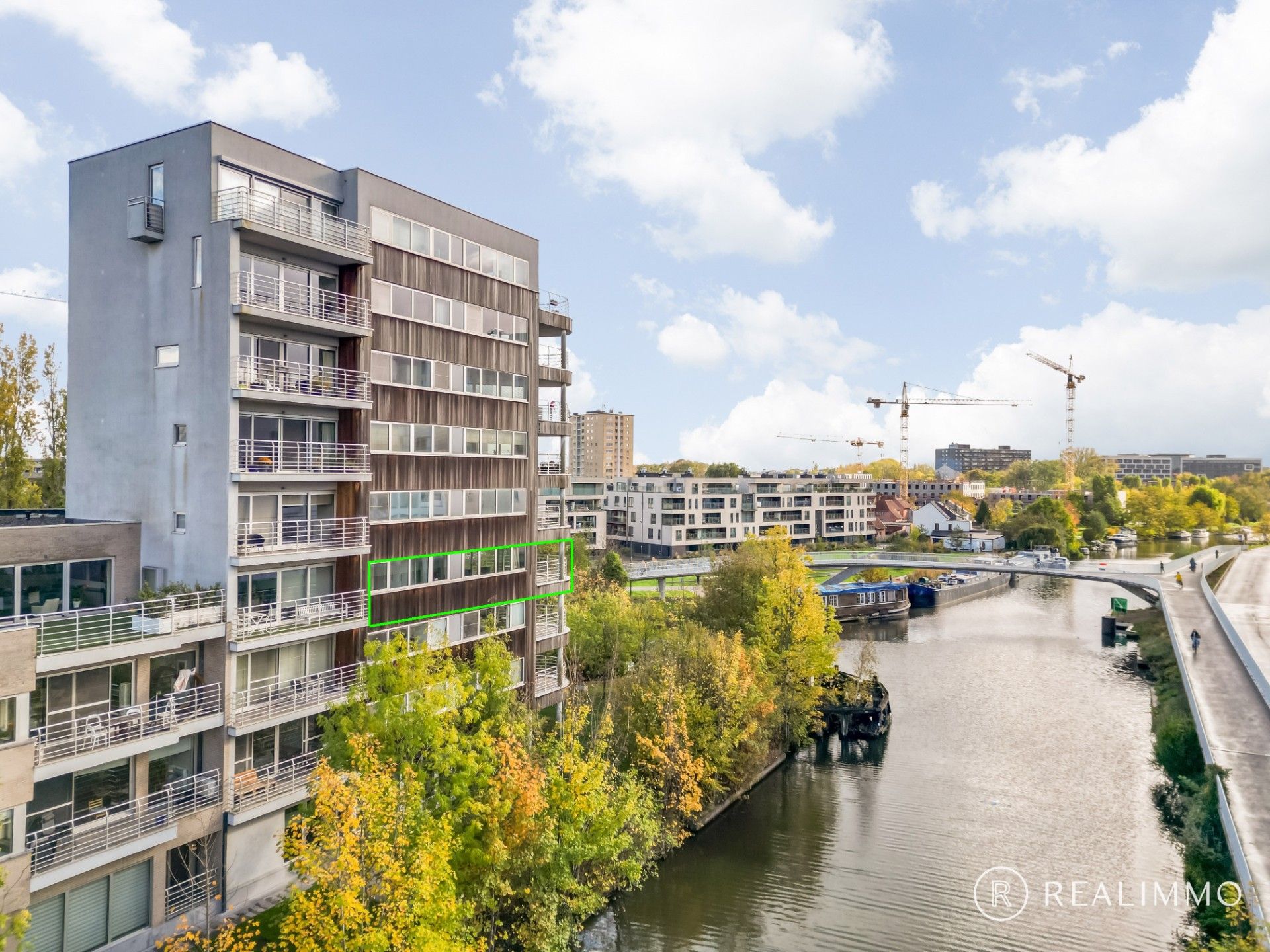 Uniek appartement op TOPlocatie met zicht op het water – Gent foto 4