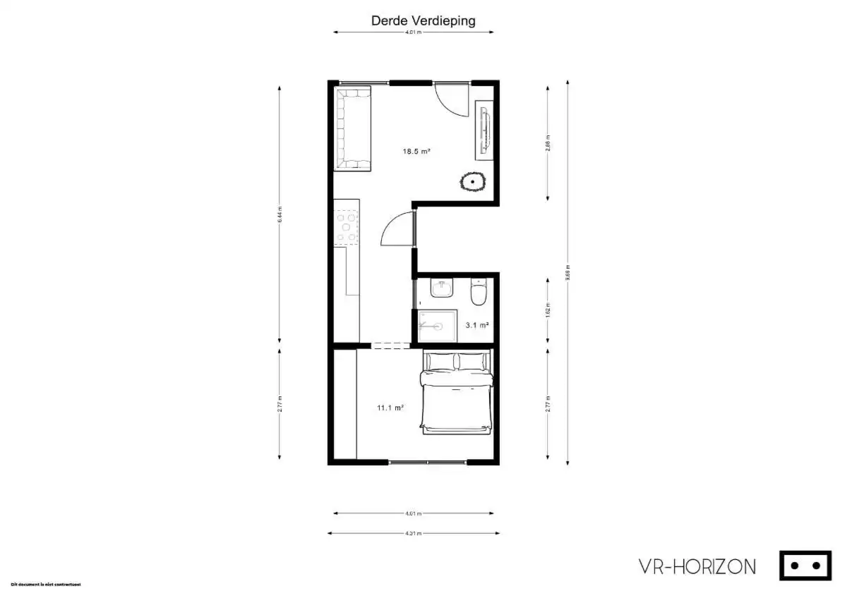 Gerenoveerd appartement met terras, op topligging foto 12