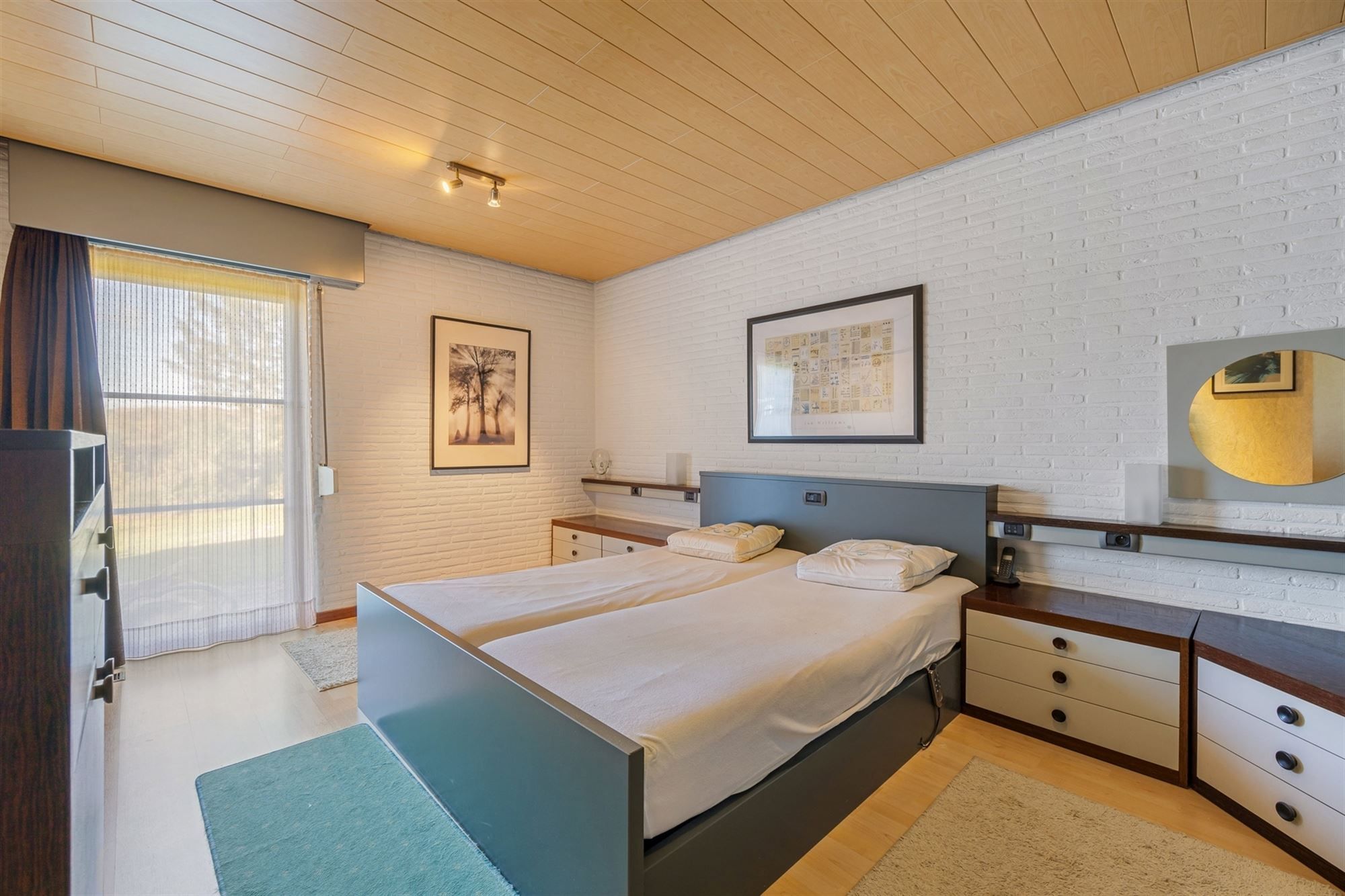 HEEL GOED ONDERHOUDEN WONING MET 3 SLAAPKAMERS UITERST RUSTIG GELEGEN OP EEN PERCEEL VAN 14A TE HEPPEN foto 16