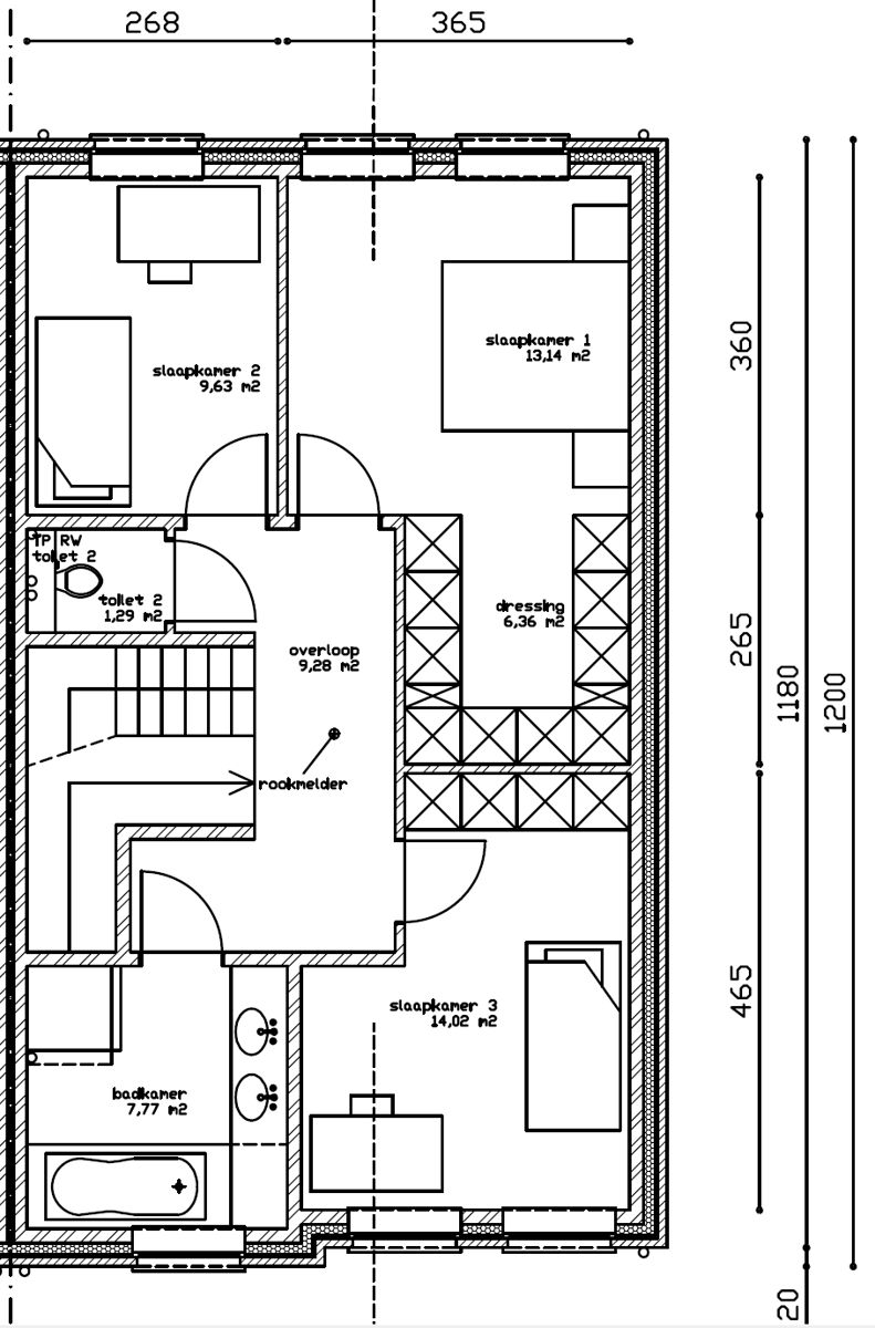 Ruime woning, rustig gelegen - Lot 4 (Rechts) foto 11
