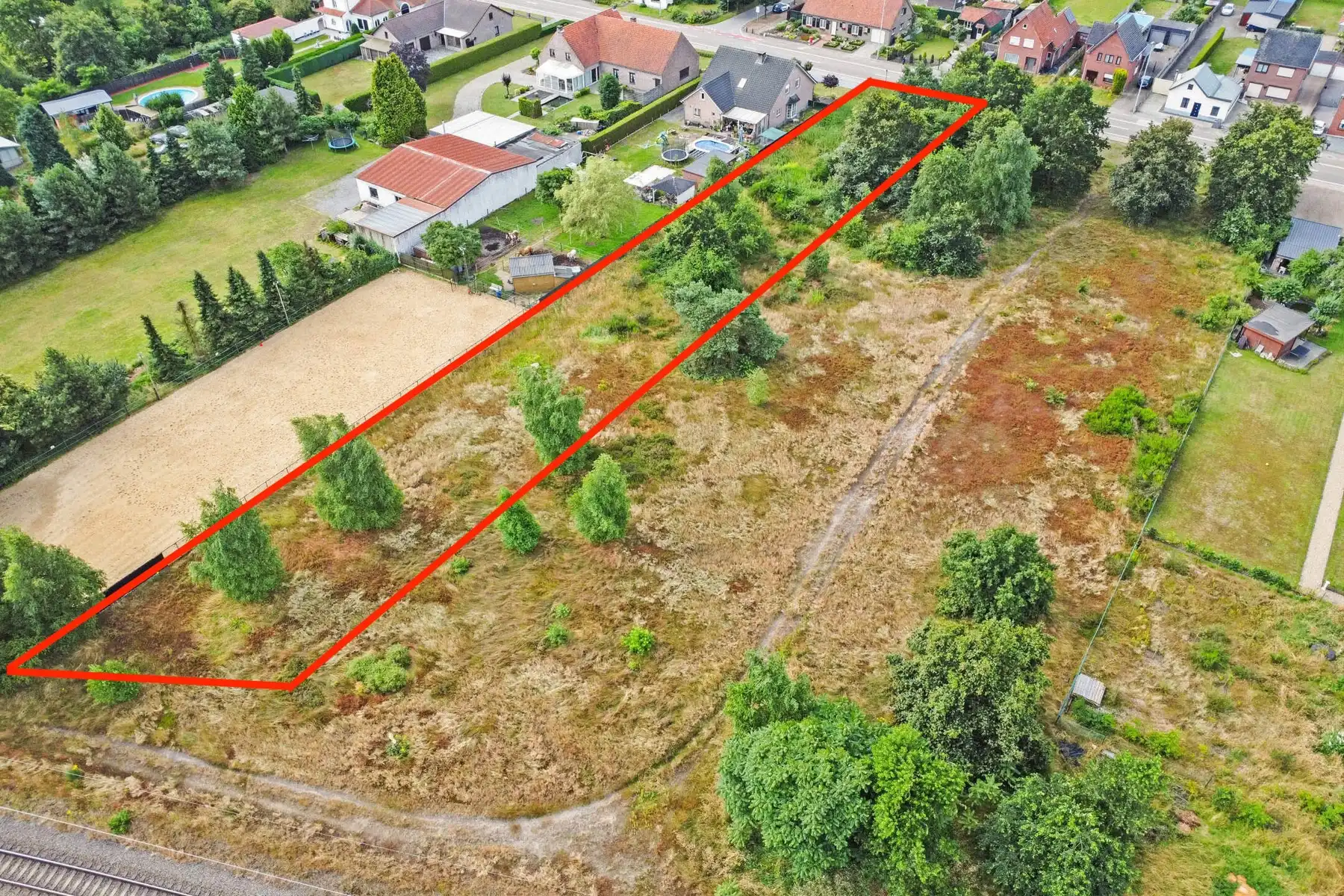 BOUWGROND VOOR RUIME OB VAN 18A80CA TE PELT (OVERPELT) foto {{pictureIndex}}