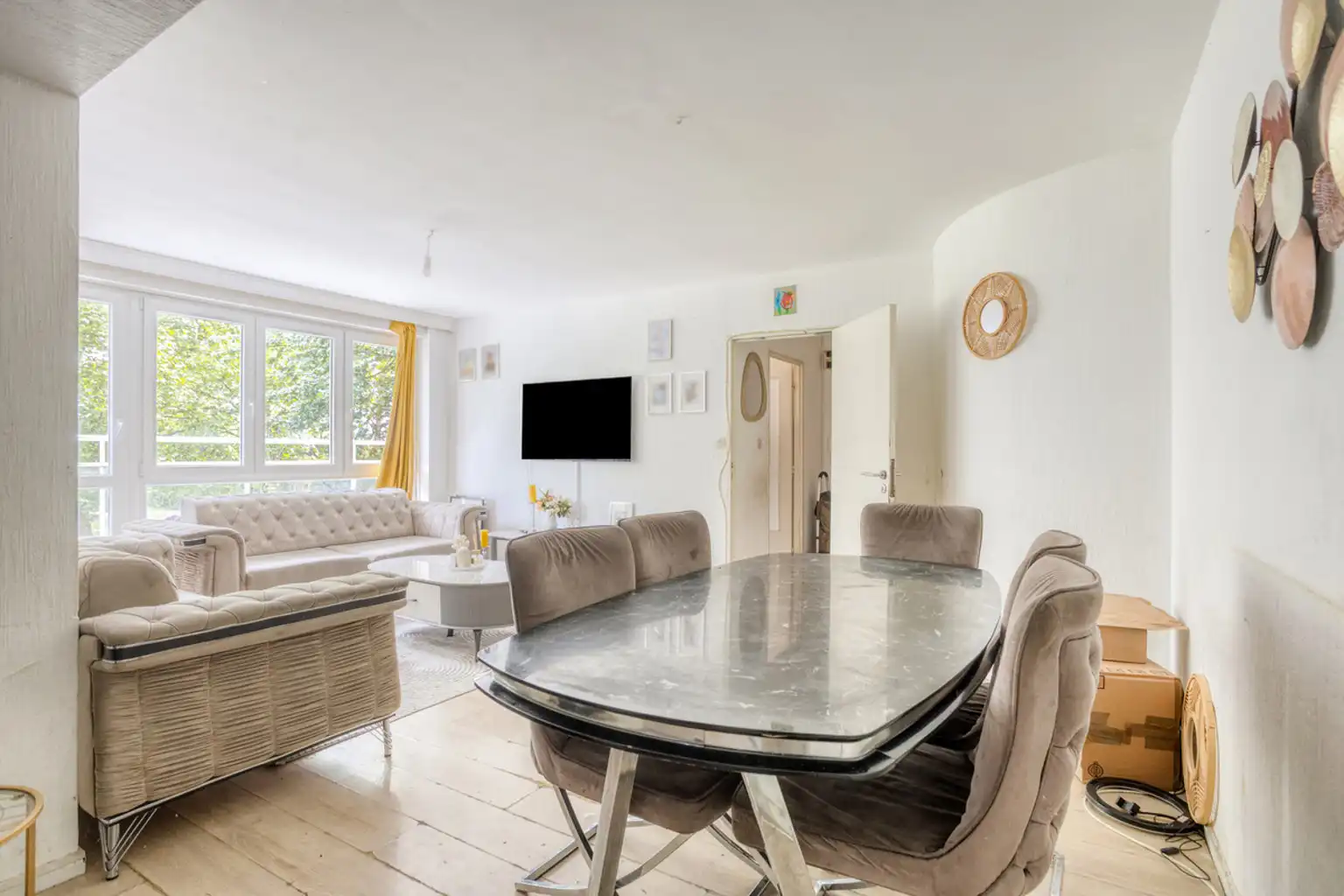Op te frissen appartement met prachtig uitzicht op het park foto 3