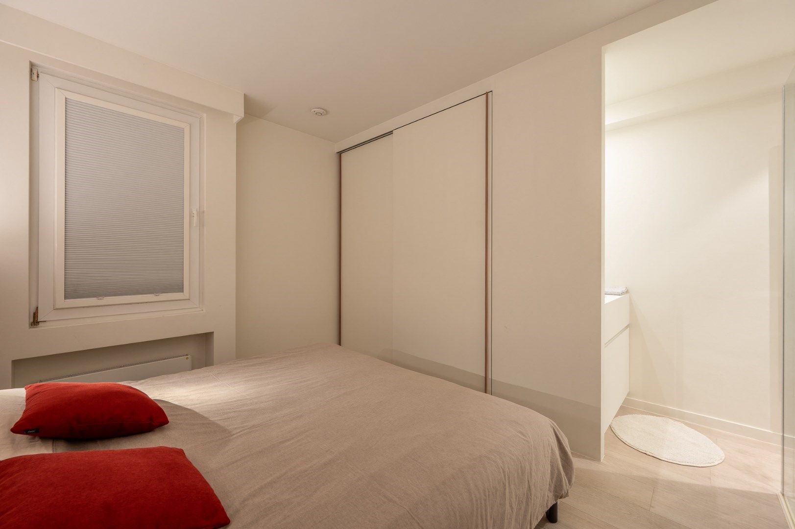 Gerenoveerd 1-slaapkamer appartement met zijdelings zeezicht in het Zoute foto 12