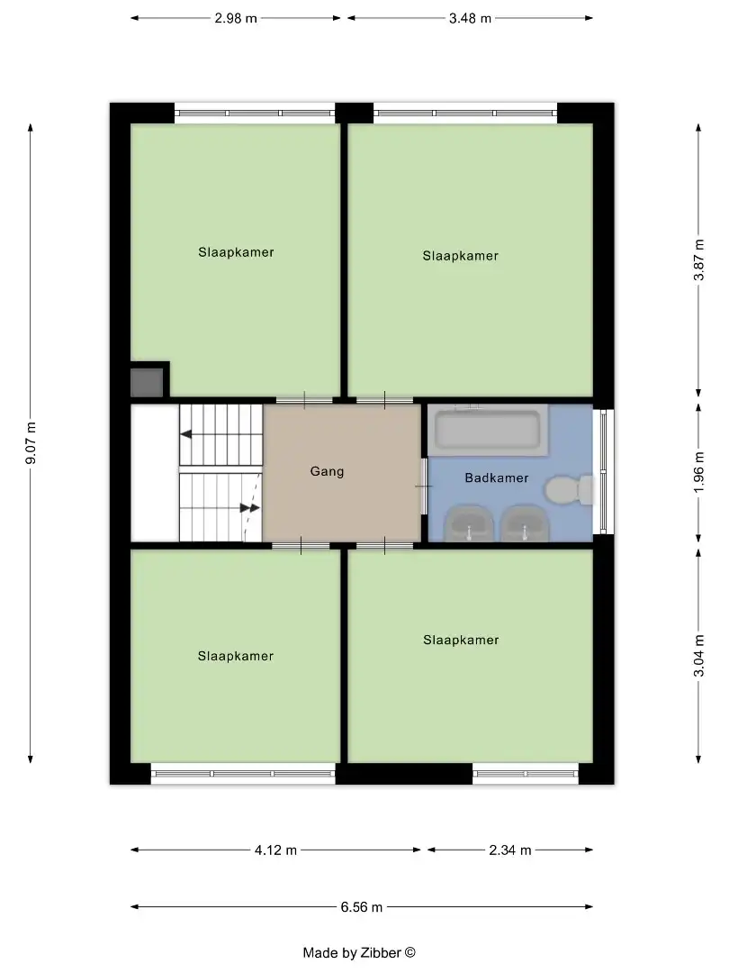 Halfopen bebouwing met 5 slaapkamers, garage en tuin in Kessel-Lo! – EPC 166 kWh/m² - bewoonbare opp. 180 m² foto 35