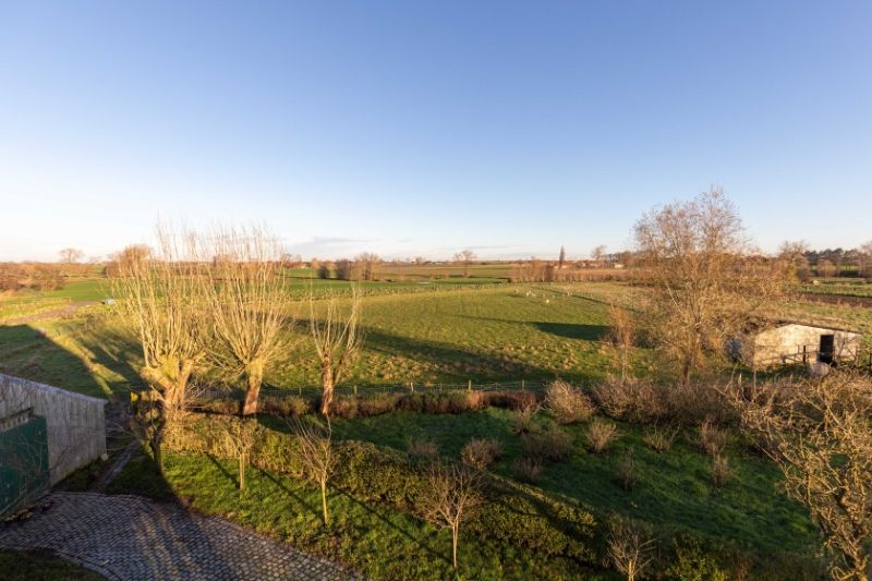 Kortemark: Een exclusief gelegen landgoed te midden van uitgestrekte landerijen op 4 hectare, met bijgebouwen en weideland. Een potentieel paradijs voor paardenliefhebbers of een toeristische onderneming. Een unieke kans! foto 13