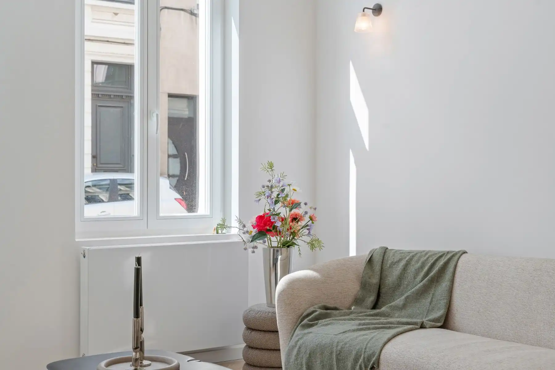 Stijlvol gerenoveerd appartement met stadskoer in Zurenborg foto 4
