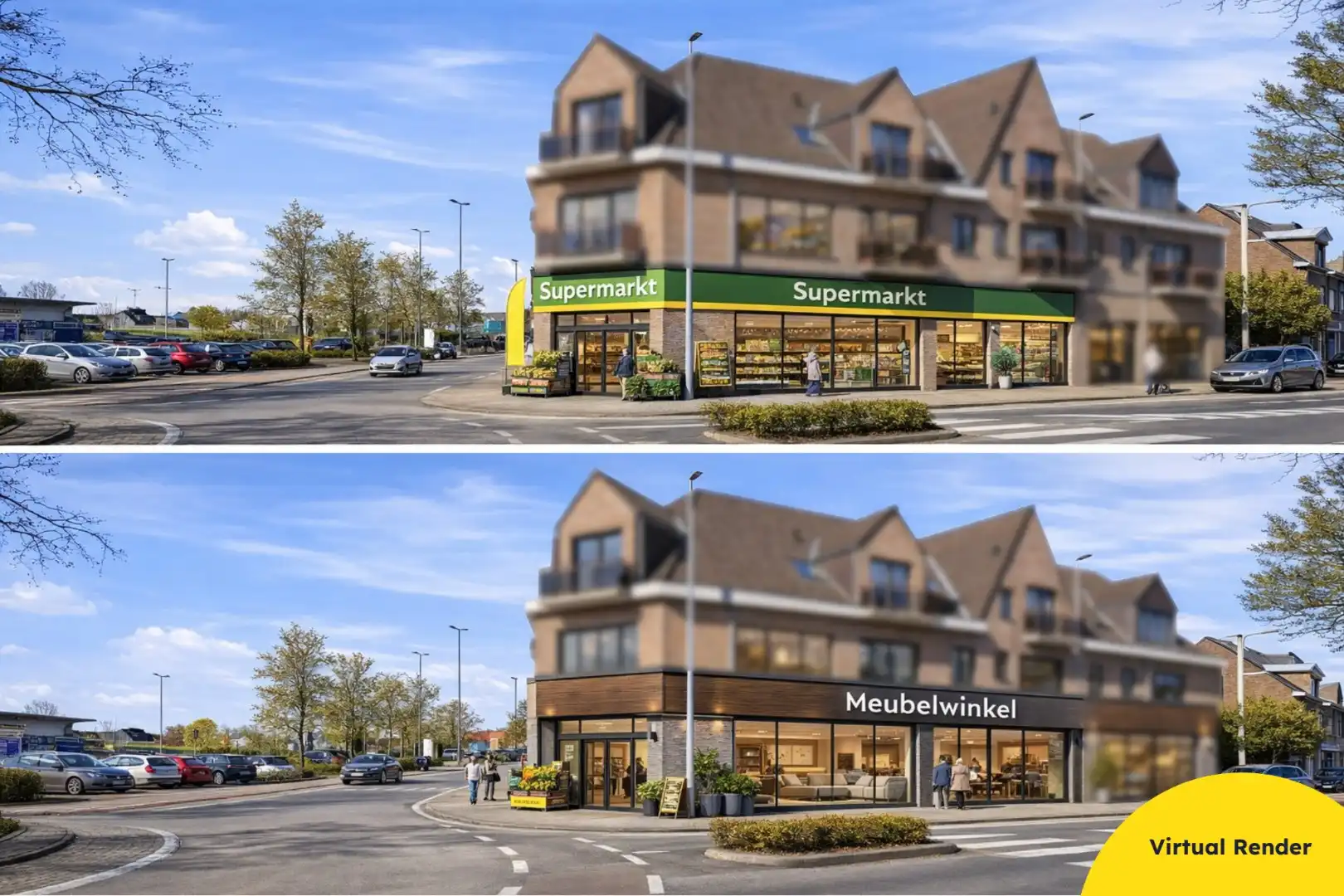 Te koop: Ruim handelspand met uitstekende visibiliteit in het centrum van Torhout foto 4