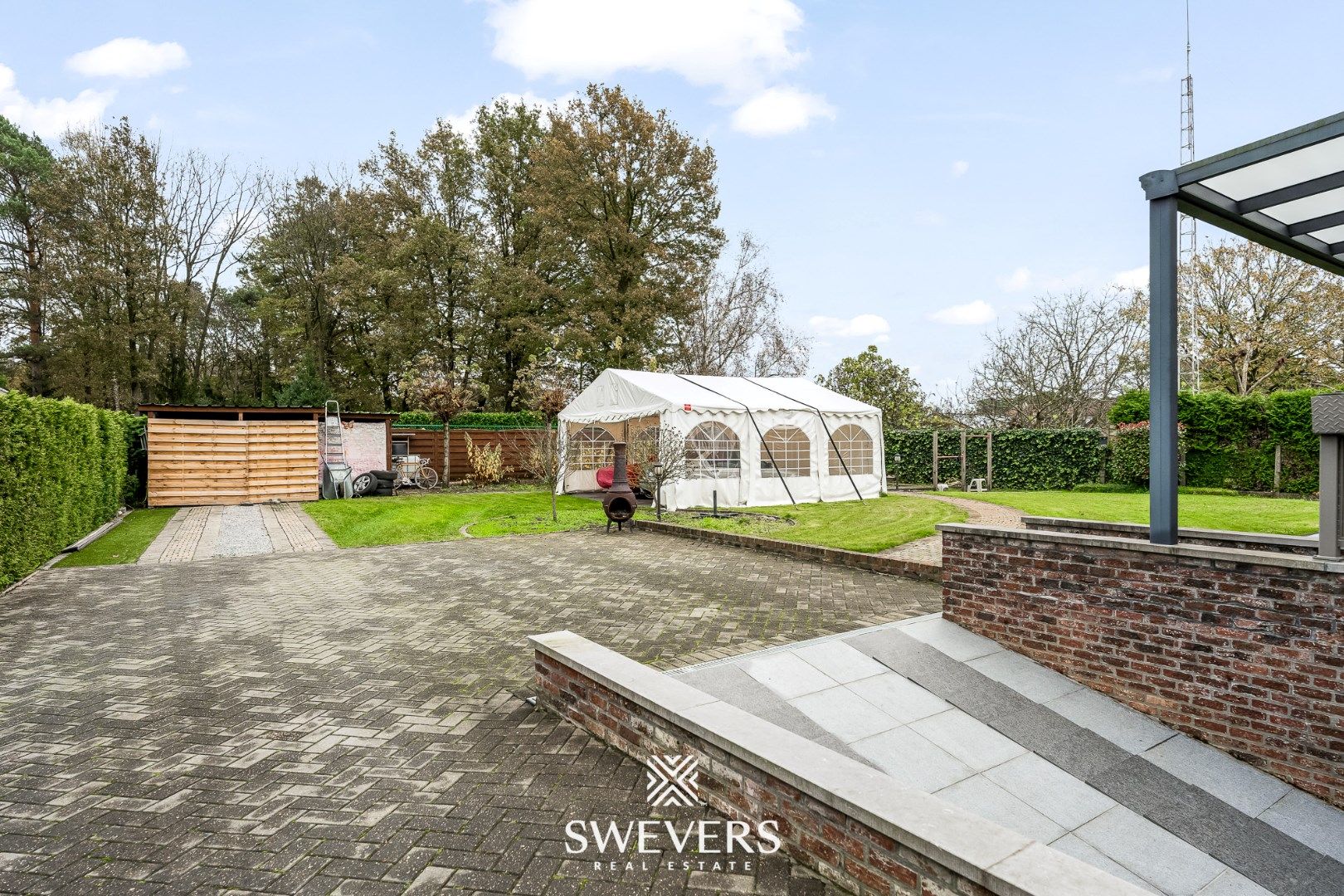 Gelijkvloerse woning met ruime kelder en uitzicht op het groen in Koersel foto 22