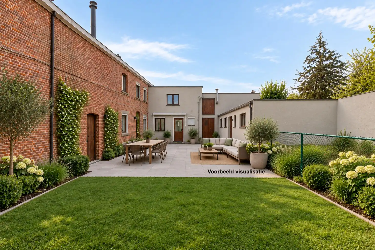 Mogelijkheid om te splitsen in 2 woningen - Half open bebouwing (hoeve) met 5 slaapkamers, tuin, terras en zeer ruime garage in Oorbeek (Tienen)! – EPC 730 kWh/ foto 26