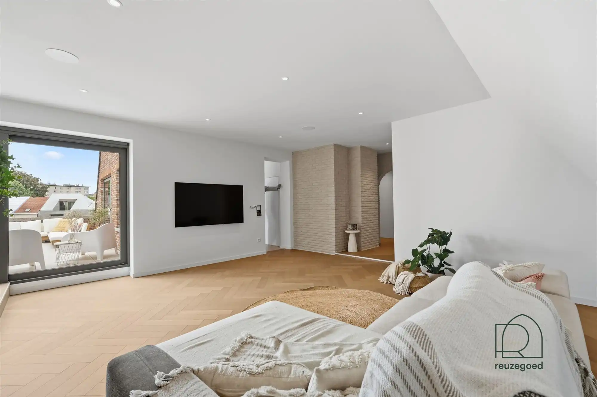 Uniek gerenoveerde penthouse (3 slaapkamers) met riant terras en prachtig zicht over Mechelen foto 5