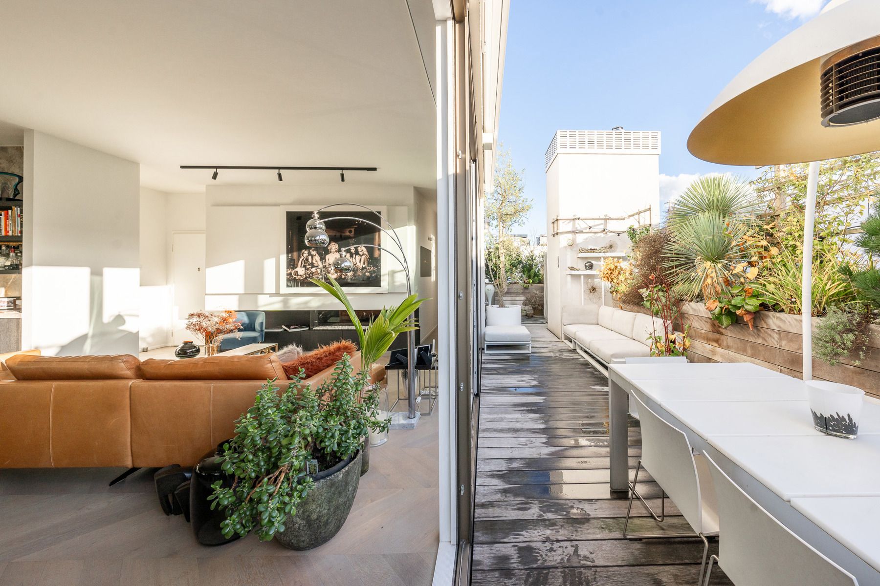 Luxe penthouse 3SLPKS en 2BKS met terras aan de Botanic foto 4