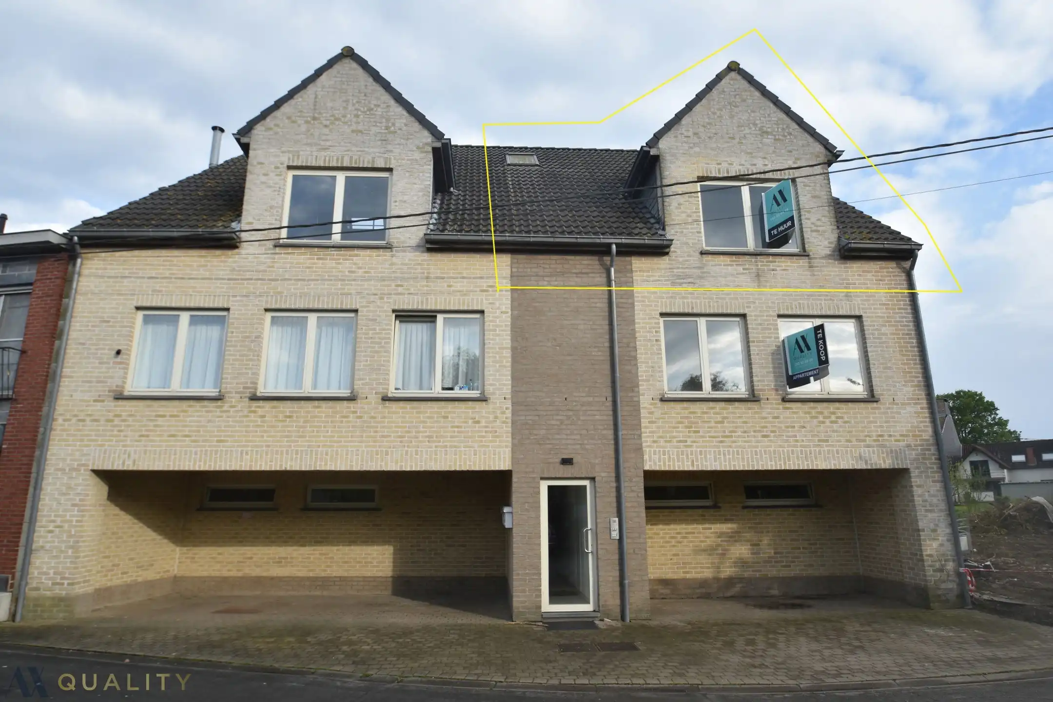 Duplex met 2 slpk. en autostaanplaats nabij centrum Opwijk foto 2