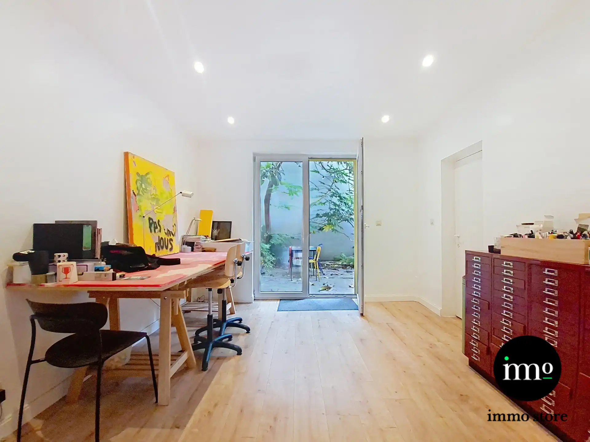 Instapklare Brusselse woning met bureau of appartement foto 27