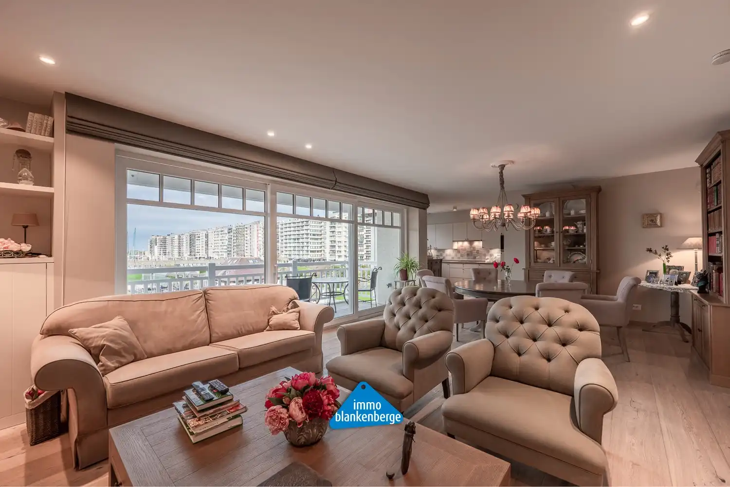 Prachtig instapklaar appartement met zicht op de jachthaven van Blankenberge foto 7