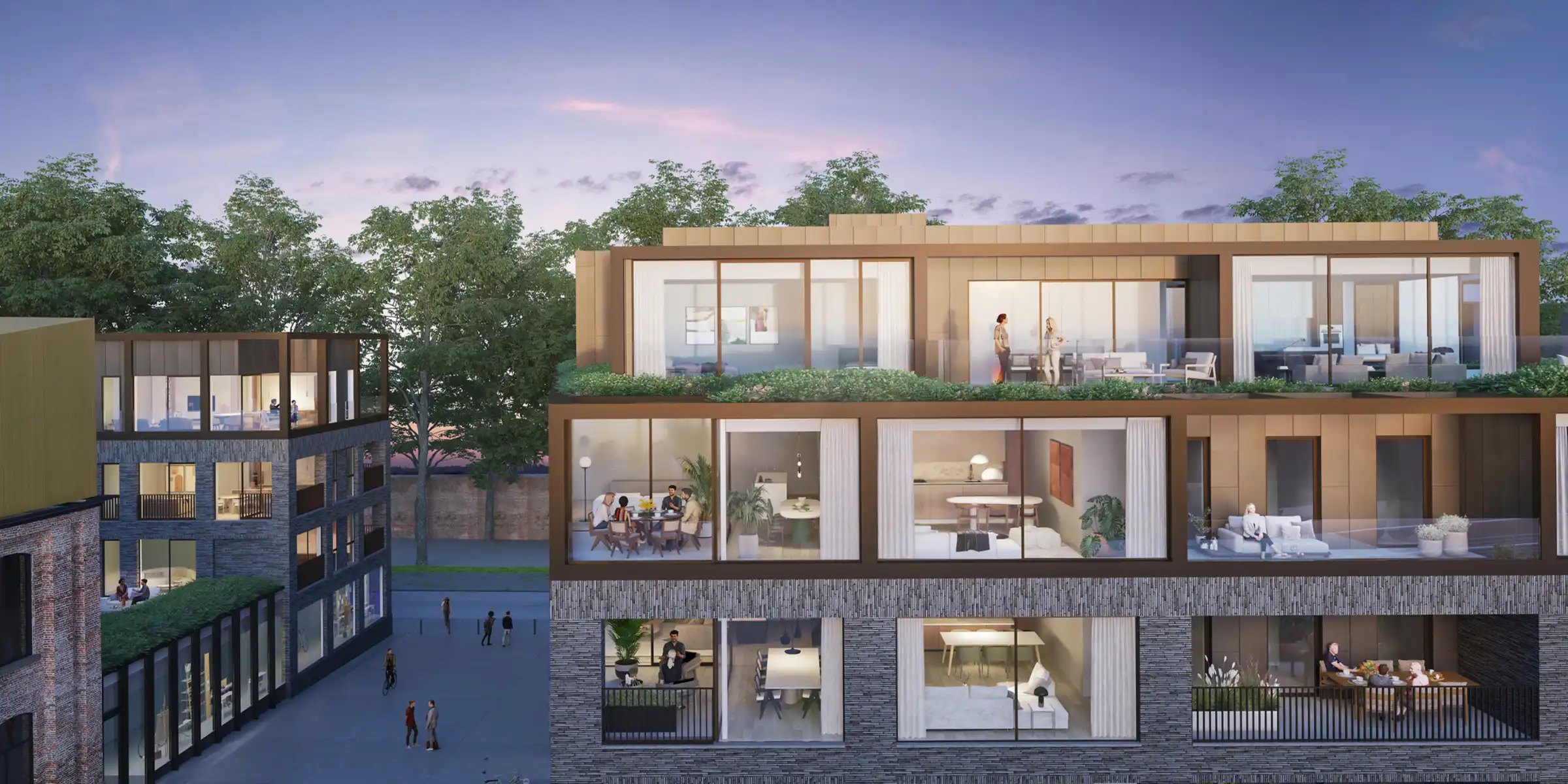 Stijlvolle nieuwbouwappartementen vlakbij de Leieboorden foto 2