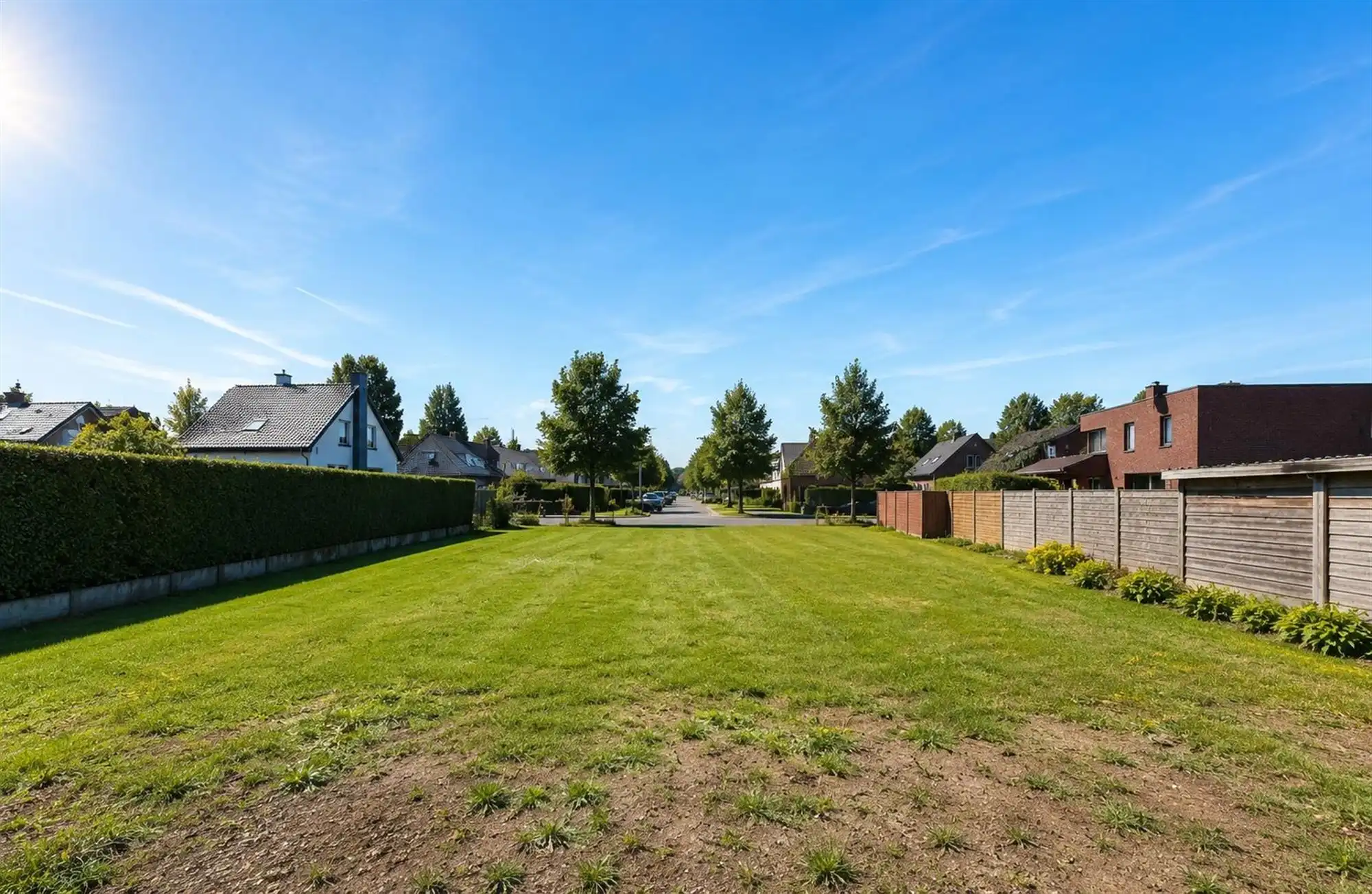 Bouwgrond van 515 m² voor halfopen bebouwing op toplocatie foto 8