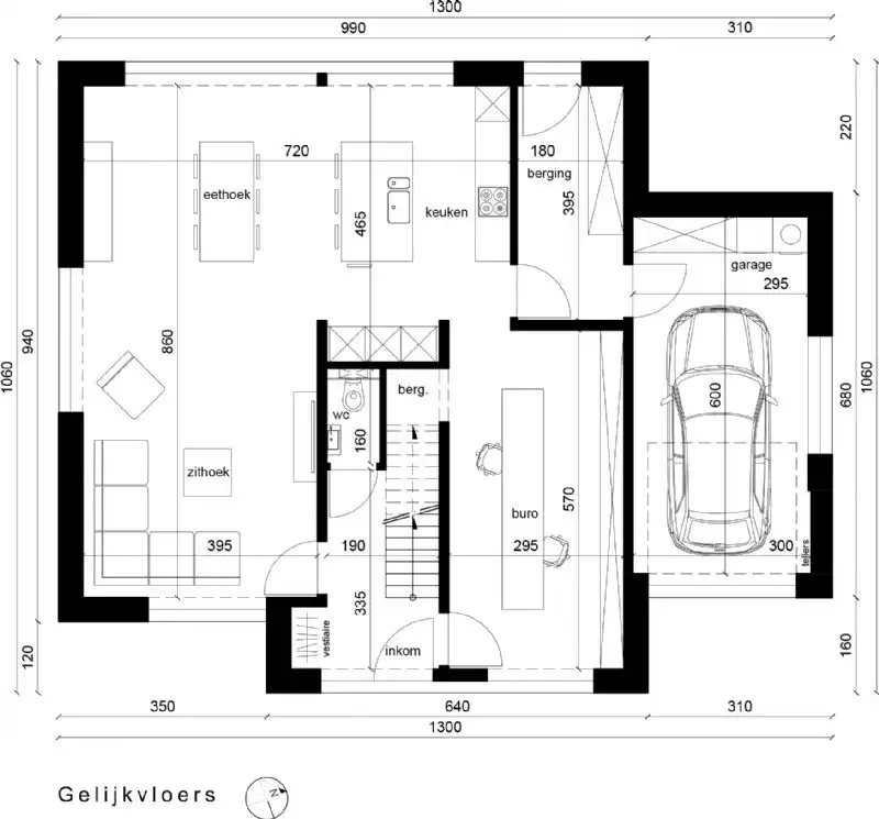 Nieuw te bouwen alleenstaande woning te Lauwe. foto 3