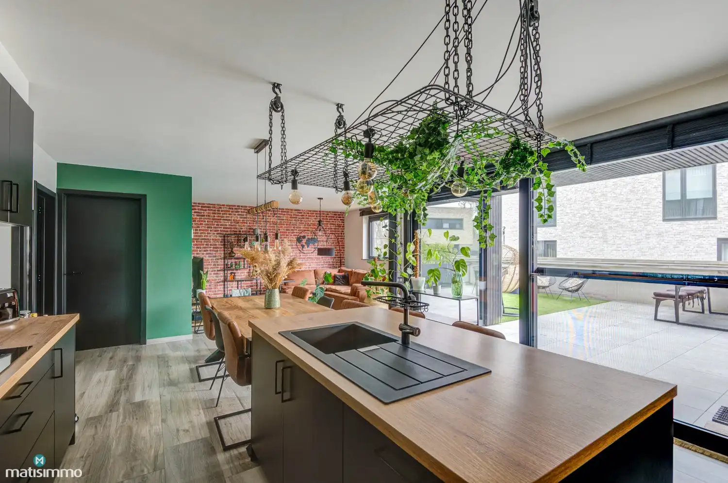 MODERN, ENERGIEZUINIG APPARTEMENT MET RIANT TERRAS EN AUTOSTAANPLAATS TE BERINGEN foto 9