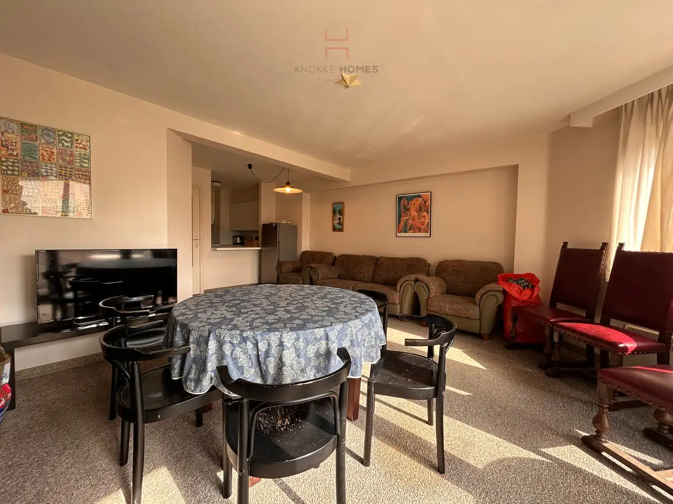 Zuidgericht appartement met zonnig terras te Duinbergen foto 6