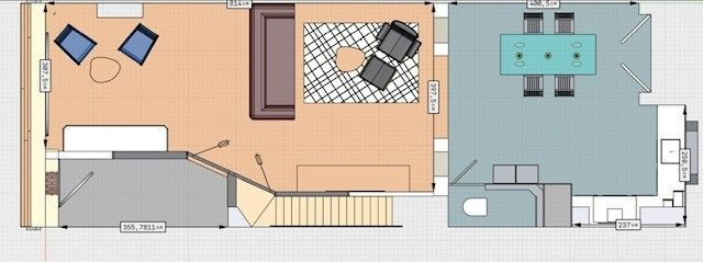 Heel mooie stadswoning van 136 m2 met 2 / 3 slaapkamers en groot dakterras. foto 5