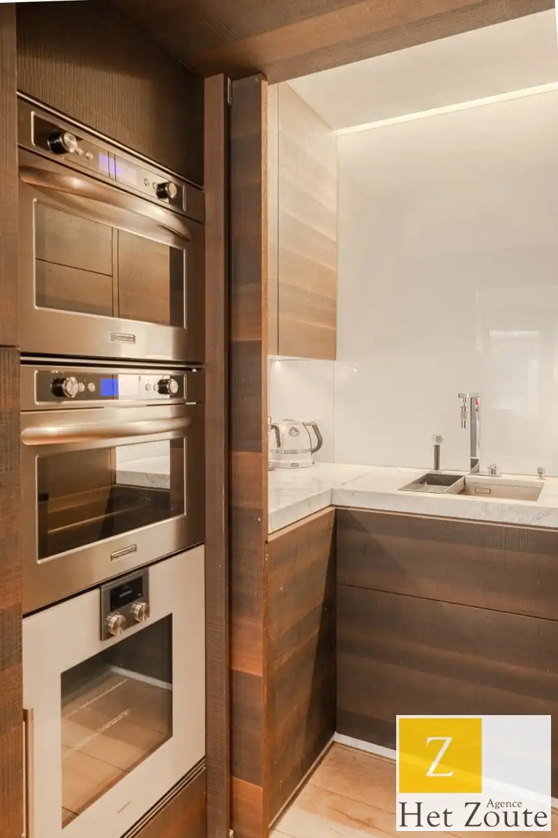 Exclusief lumineus gelijkvloers design appartement in knokke foto 15
