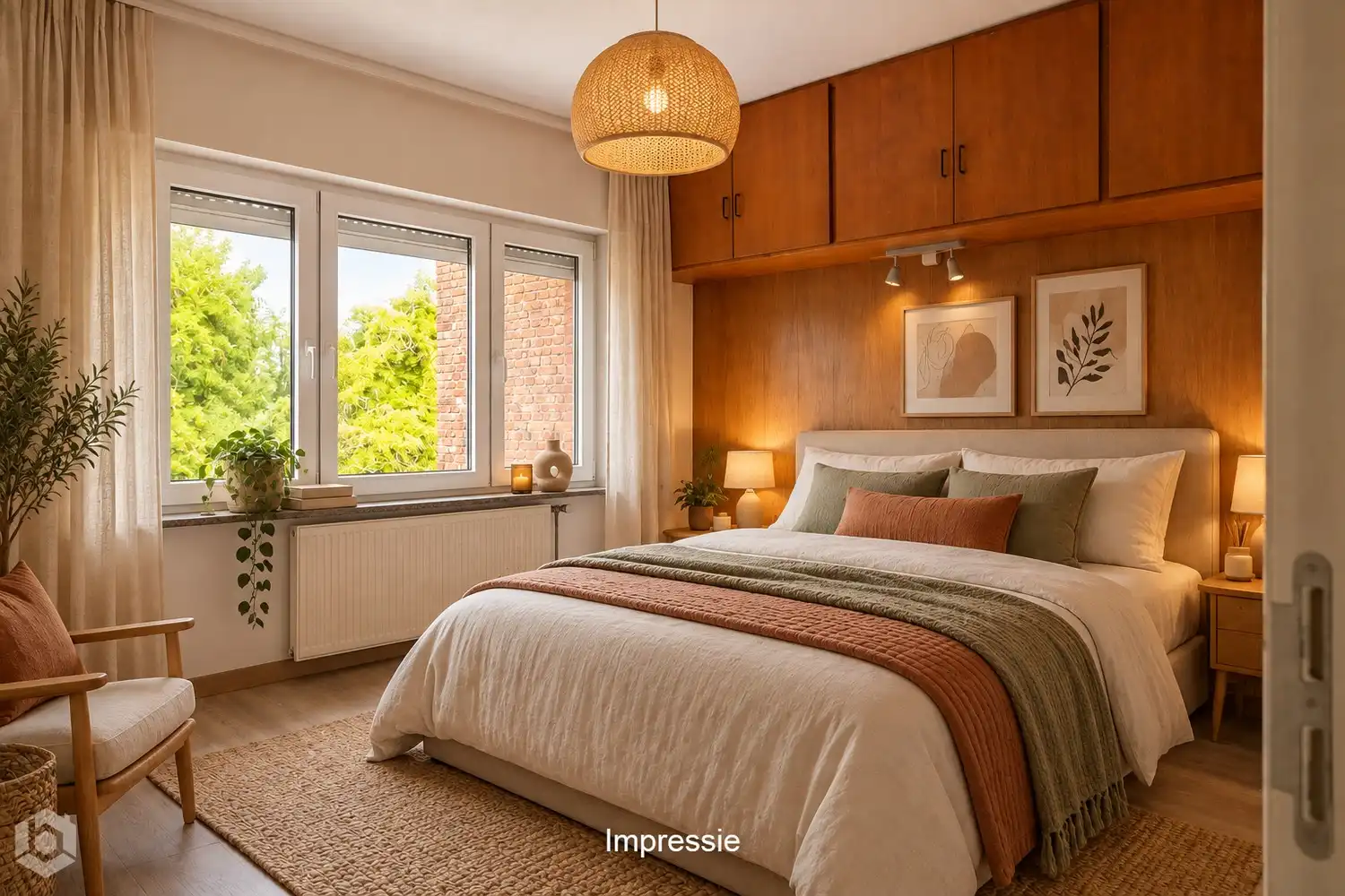 Appartementsgebouw met 4 app., 2 handelsglv., 5 garages én tuin foto 13