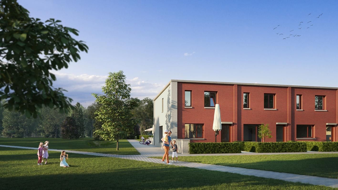 NIEUWBOUWWONING OMGEVEN DOOR GROEN foto {{pictureIndex}}