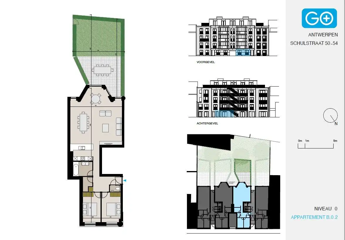 B.0.2 Loggia - nieuwbouw appartementen te koop in Antwerpen foto 3