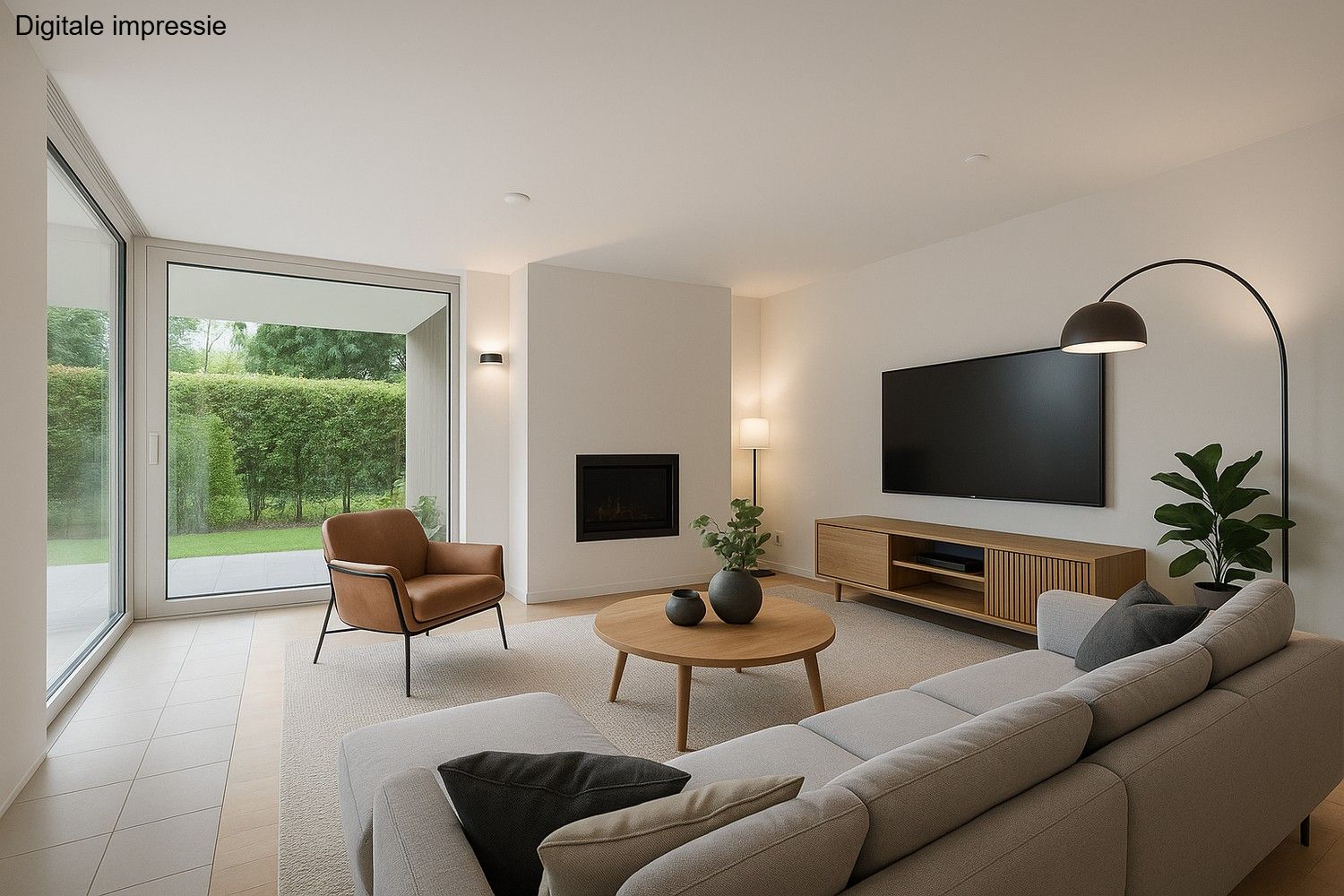 Moderne villa met ruime leefruimte, 4 slaapkamers en 2 badkamers op 13 are in gegeerde buurt Neerharen- Lanaken foto 11