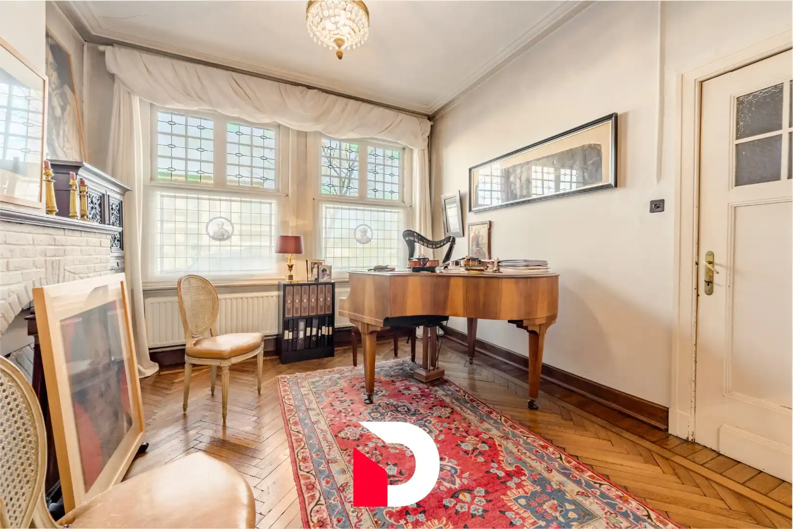 Karaktervol burgerhuis met 5 slk en riante tuin langs de Damse Vaart dichtbij centrum Brugge foto 6