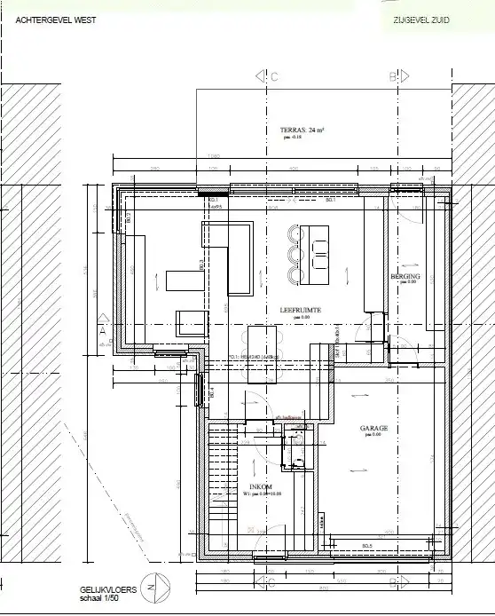 Zeer ruime moderne halfopen nieuwbouwwoning met tuin/terras en garage foto 6