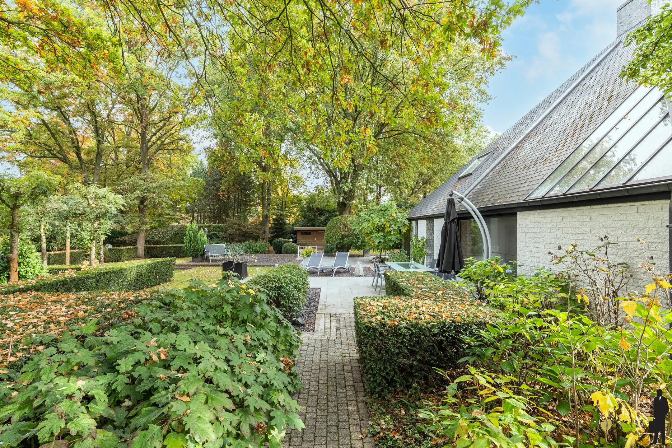 Unieke architectenvilla op 2.110m² in 'Vogeltjeswijk' Retie foto 24