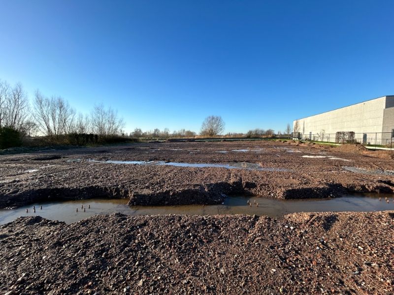 Nieuwbouw KMO units voorzien van kantoren, parkeergelegenheid - Sleidinge foto 2