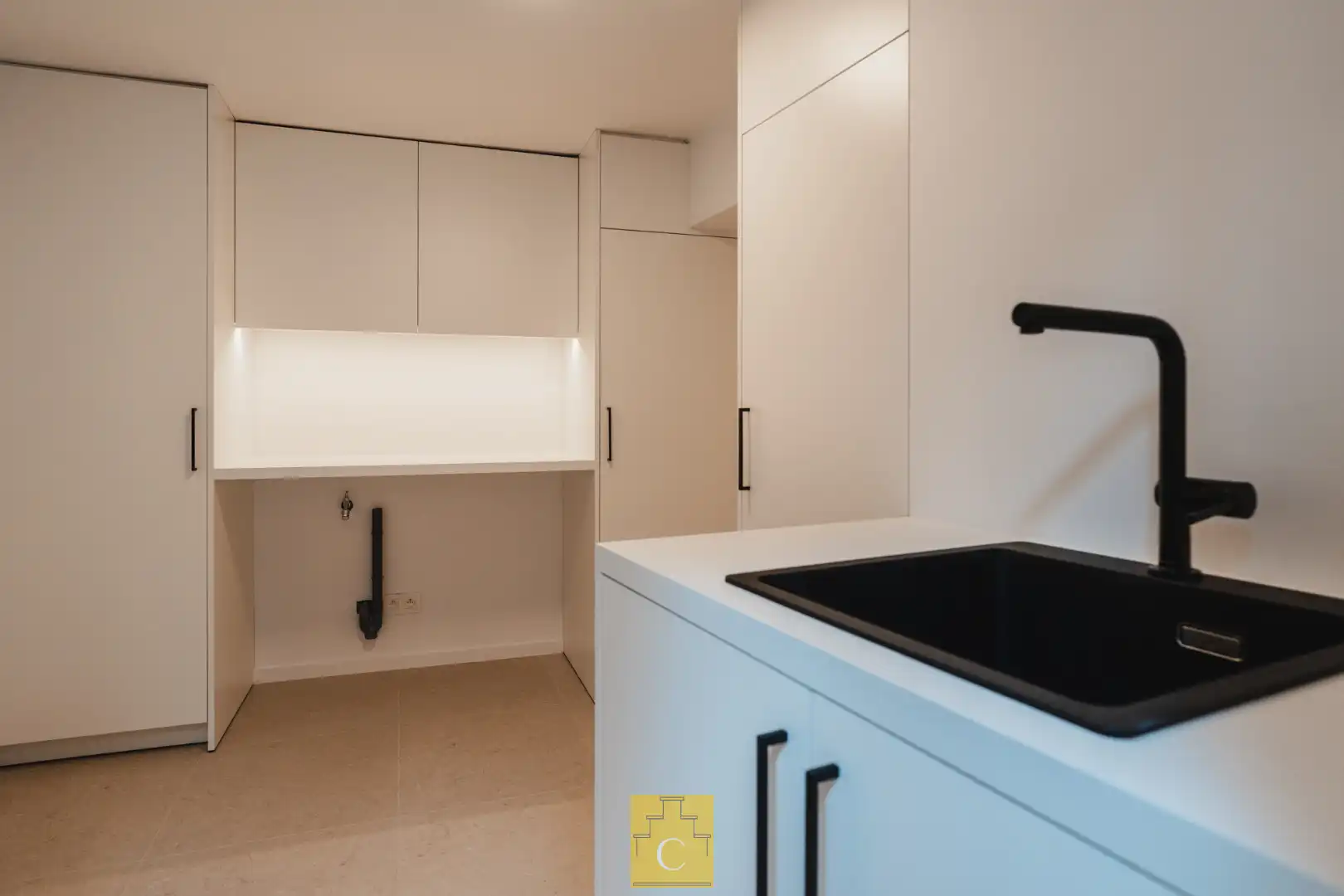 exclusieve stadswoning met garage, 4 slaapkamers, EPC A en terras in hartje Brugge, zicht op de vesten foto 30