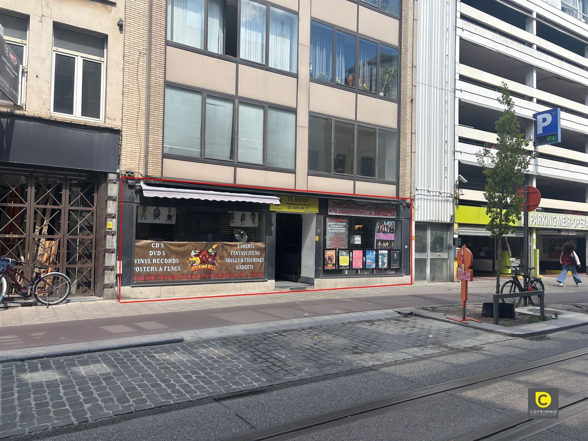 Dubbel handelspand/kantoor met binnenplaats vlakbij het Operaplein foto 2