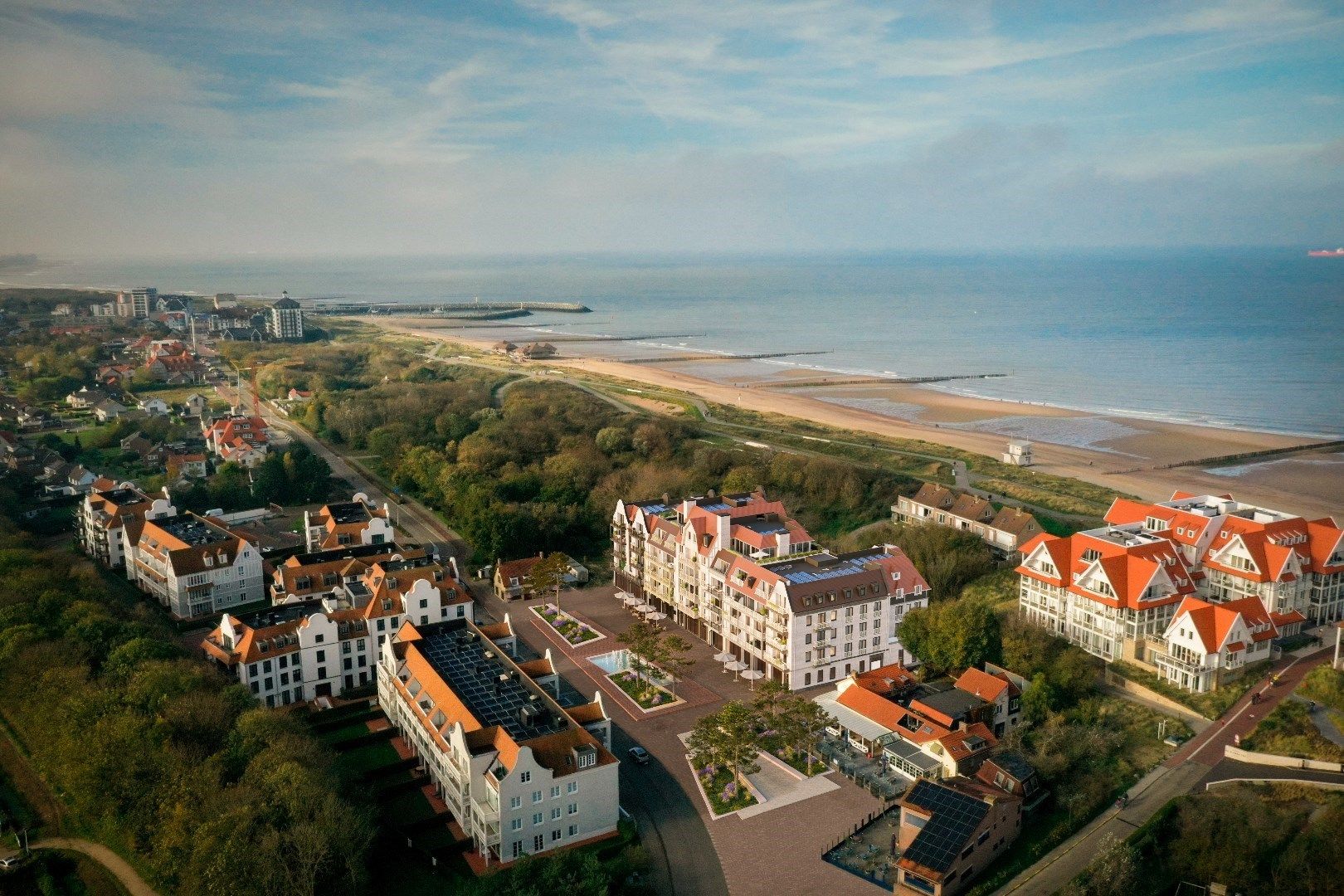 Moderne villa-appartementen met terras aan de Zeedijk in Cadzand - Residentie Duinhof-Noord foto 7