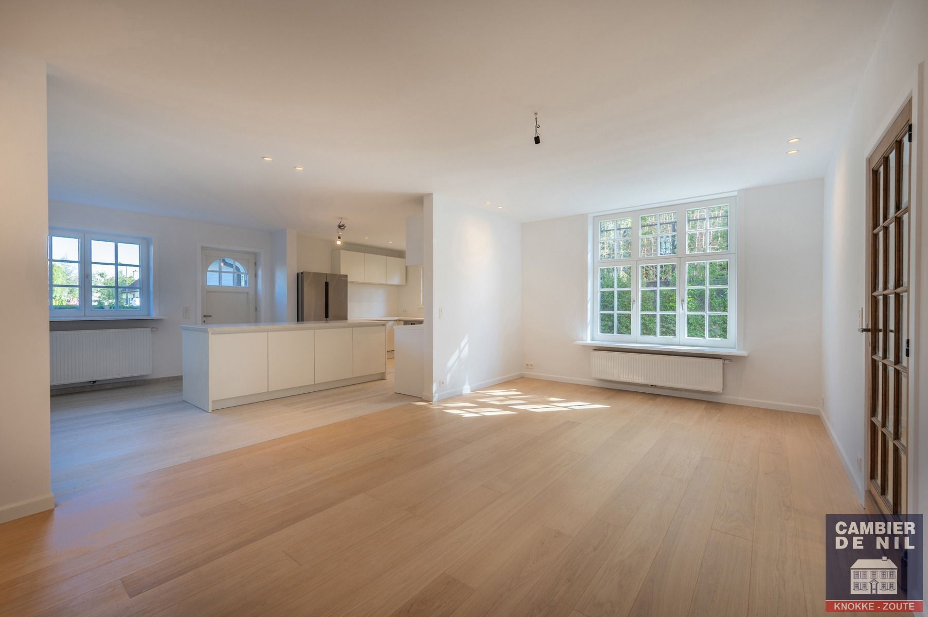 Gerenoveerde, ongemeubelde koppelvilla mmet zuidgerichte tuin - Zoute foto 4