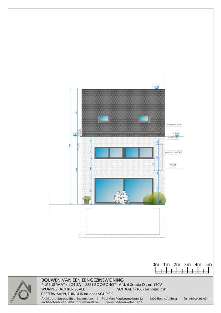 Grond bestemd voor HOB-767m² (lot 2A en 2B) inclusief bouwplan. foto 11